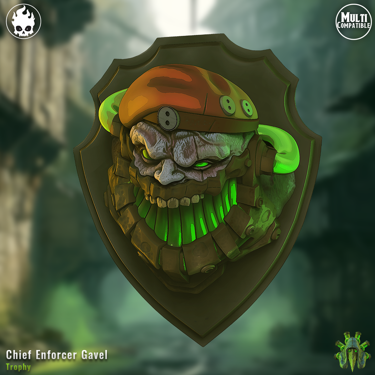 Chief Enforcer Gavel - Trophy