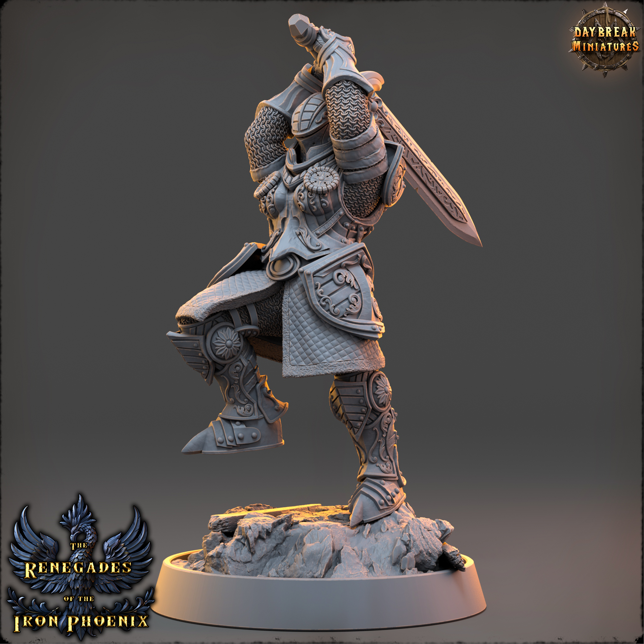 Ghislaine du Faucon Noir - The Renegades of the Iron Phoenix