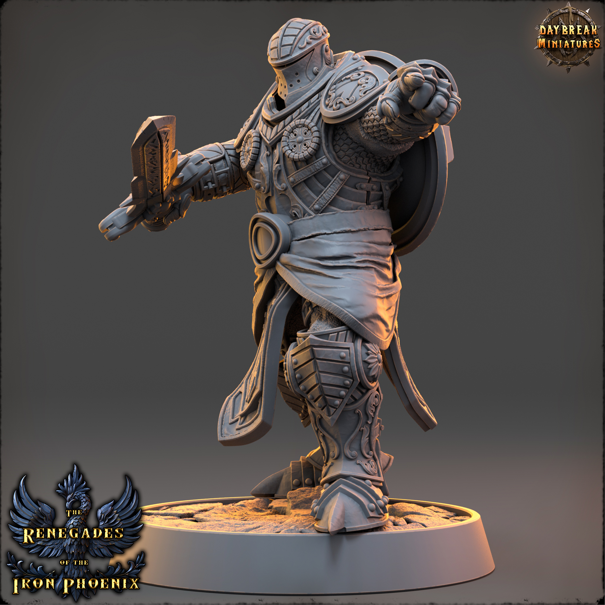 Chevalier Étienne du Bouclier- The Renegades of the Iron Phoenix