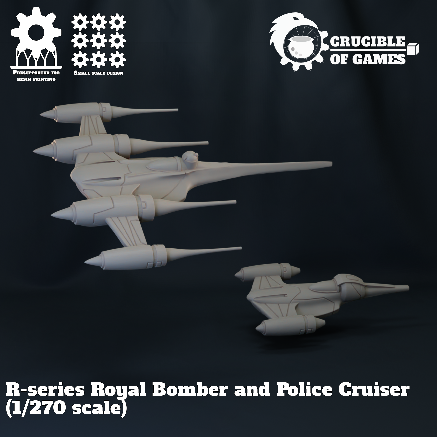 R-series Royal Bomber and Police Cruiser