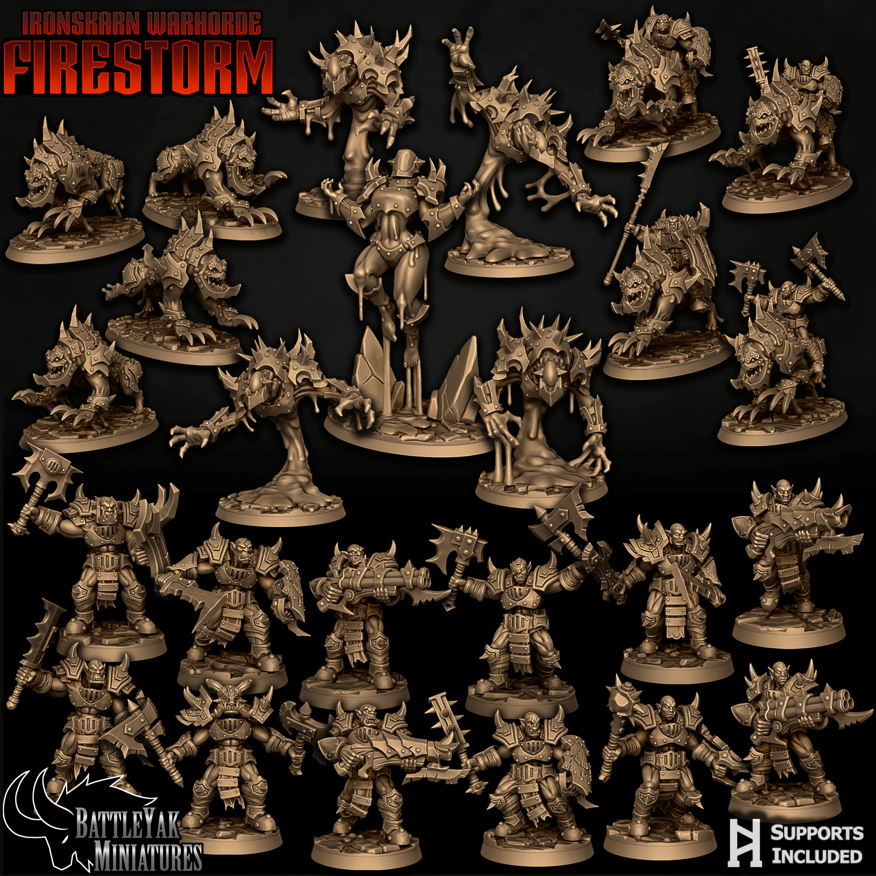 Ironskarn Warhorde: Firestorm Character Pack