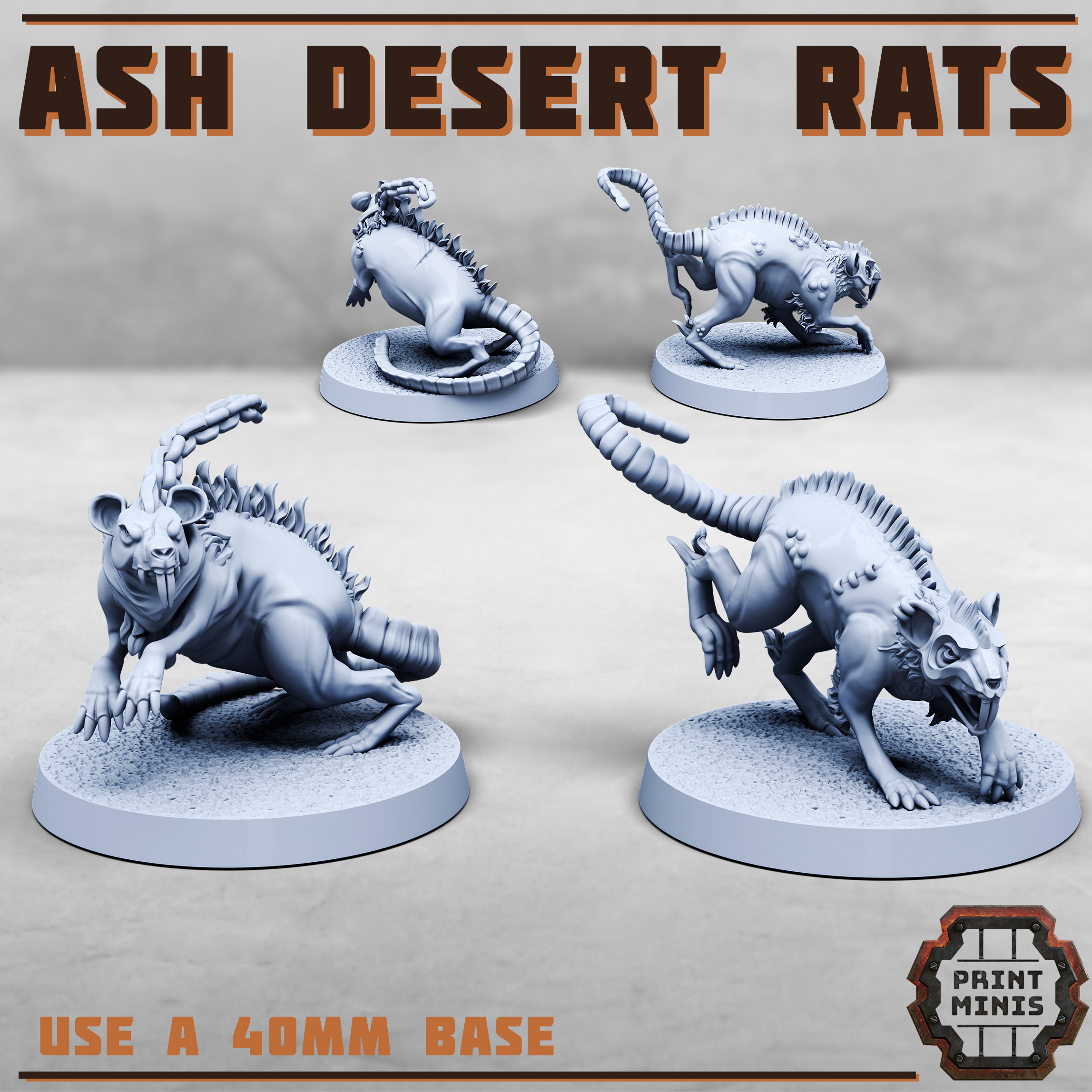 Ash Desert Rats x2