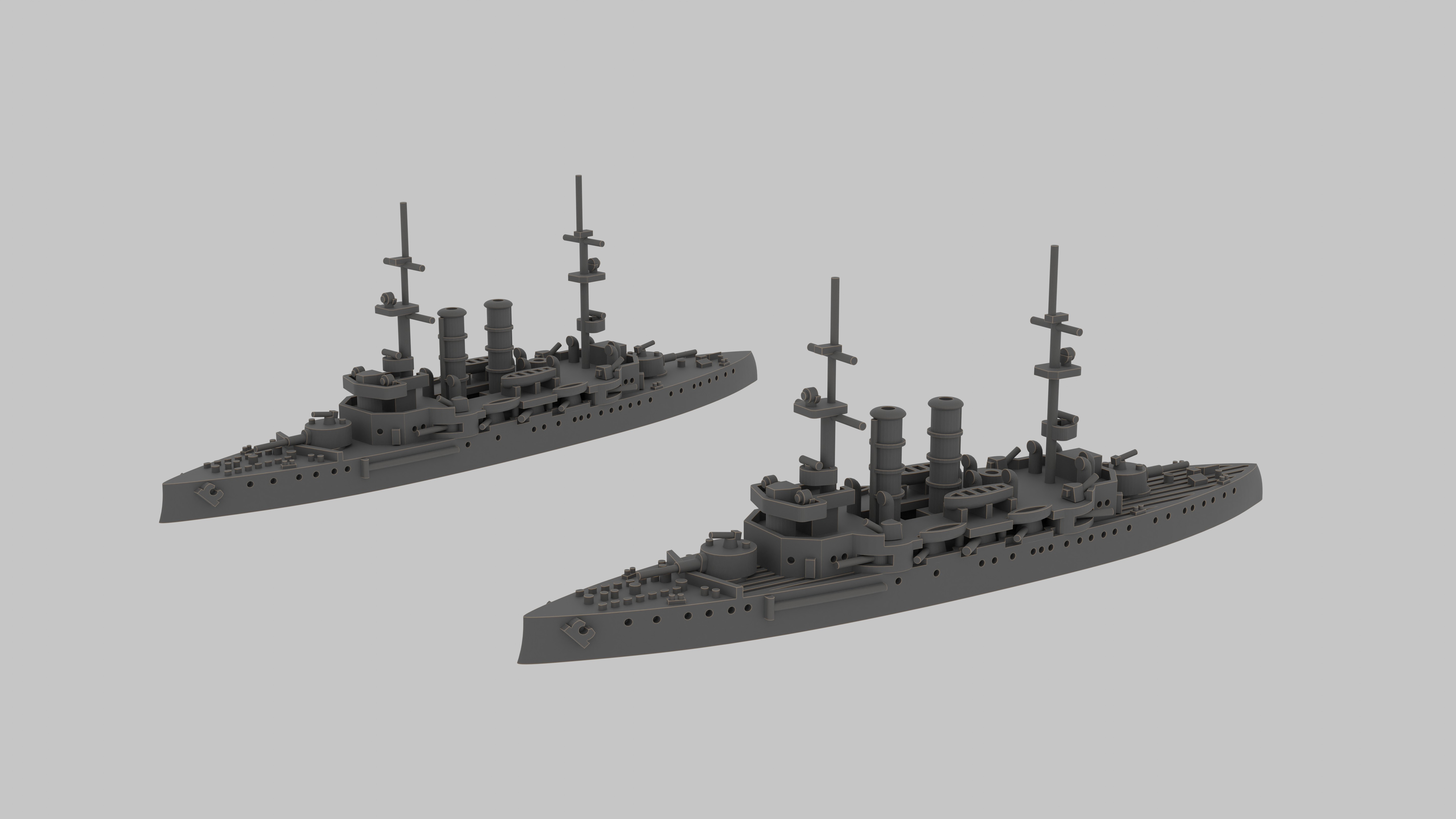 WW2 Norwegian Navy Eidsvold class multiple scales