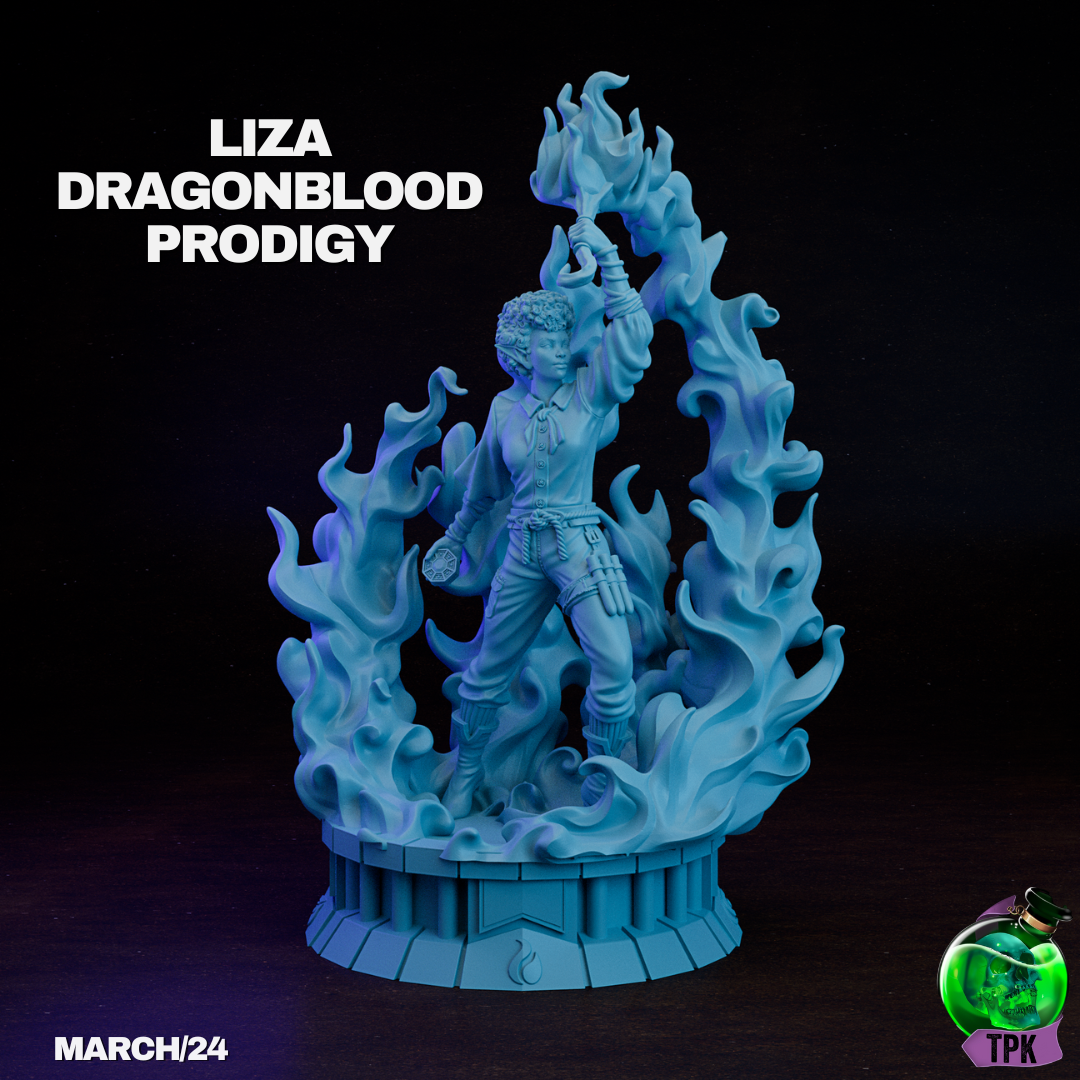 Liza Dragonblood Prodigy Pose B
