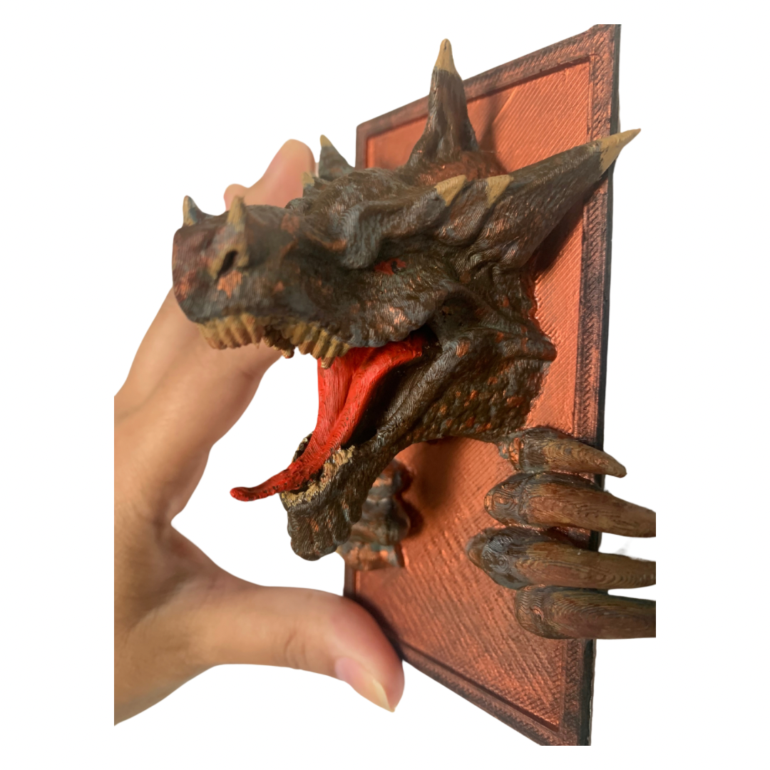 Quadro Dragão com garras