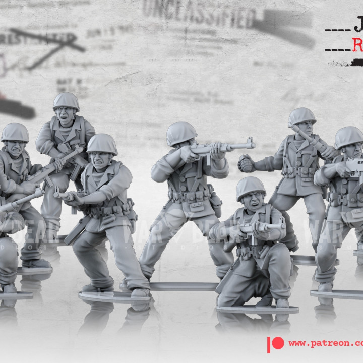 WWII USMC army
