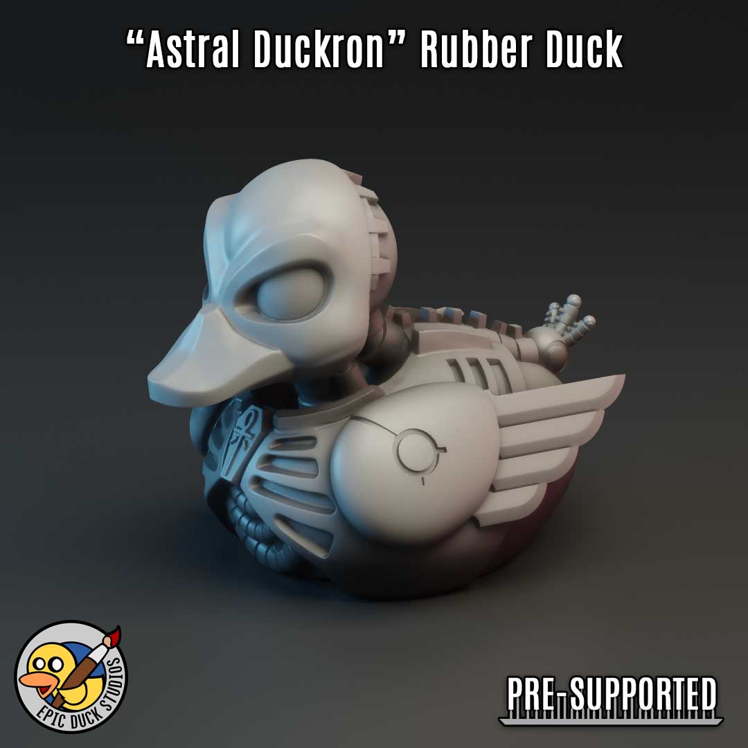 Astral Duckron Rubber Duck - Space Robot Proxy