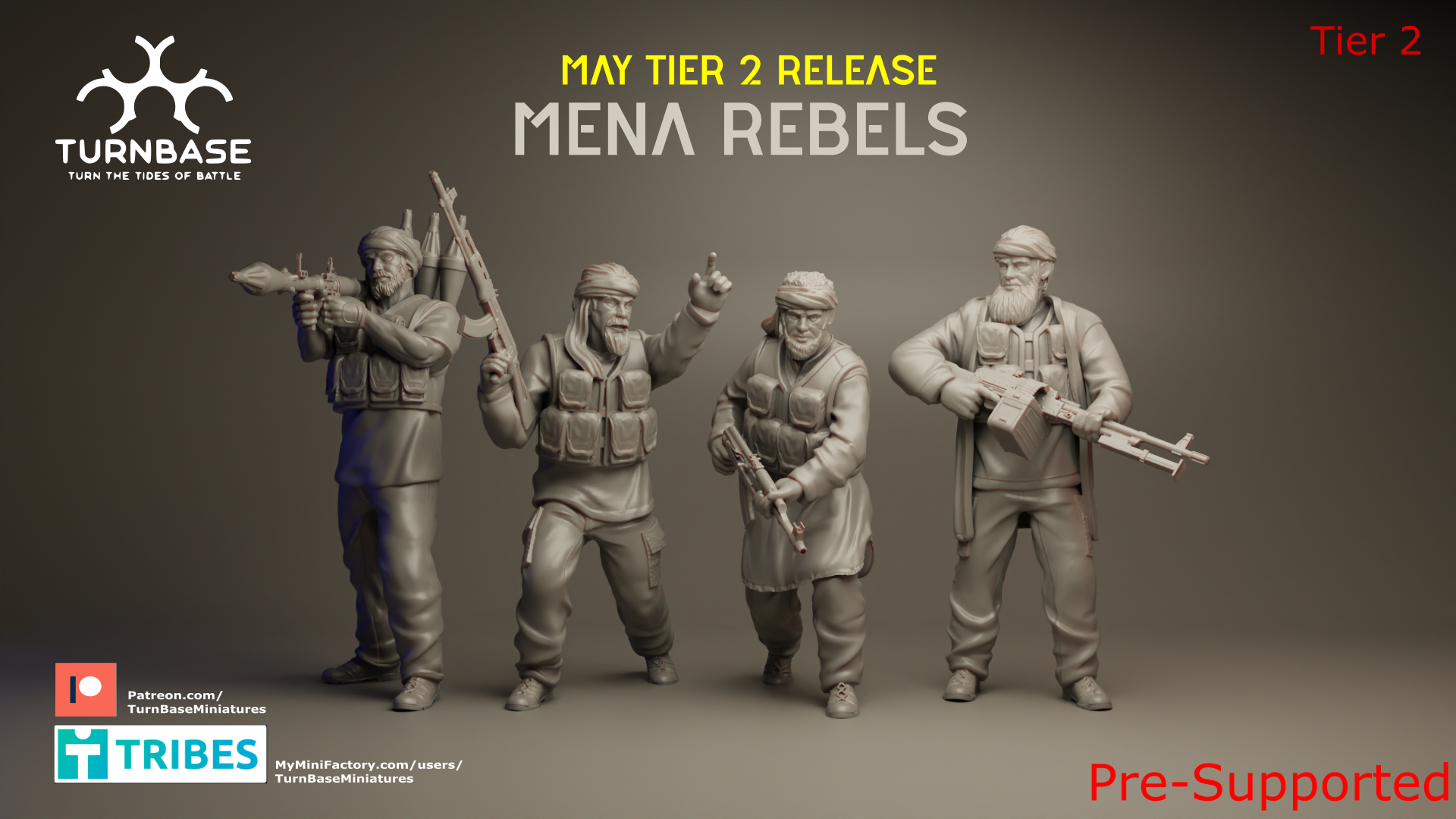 TurnBase Miniatures: Wargames- Mena Rebels