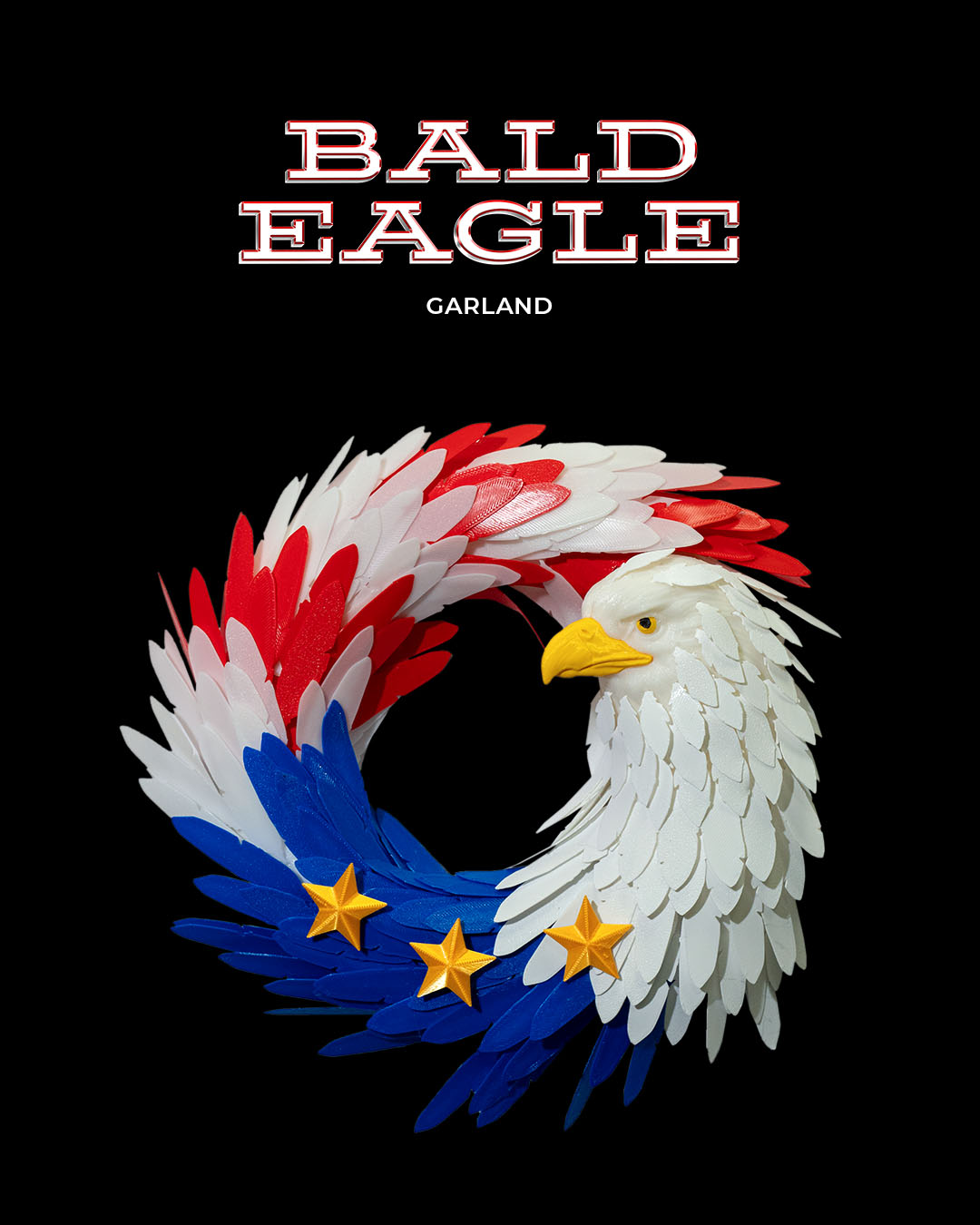 Bald Eagle Garland