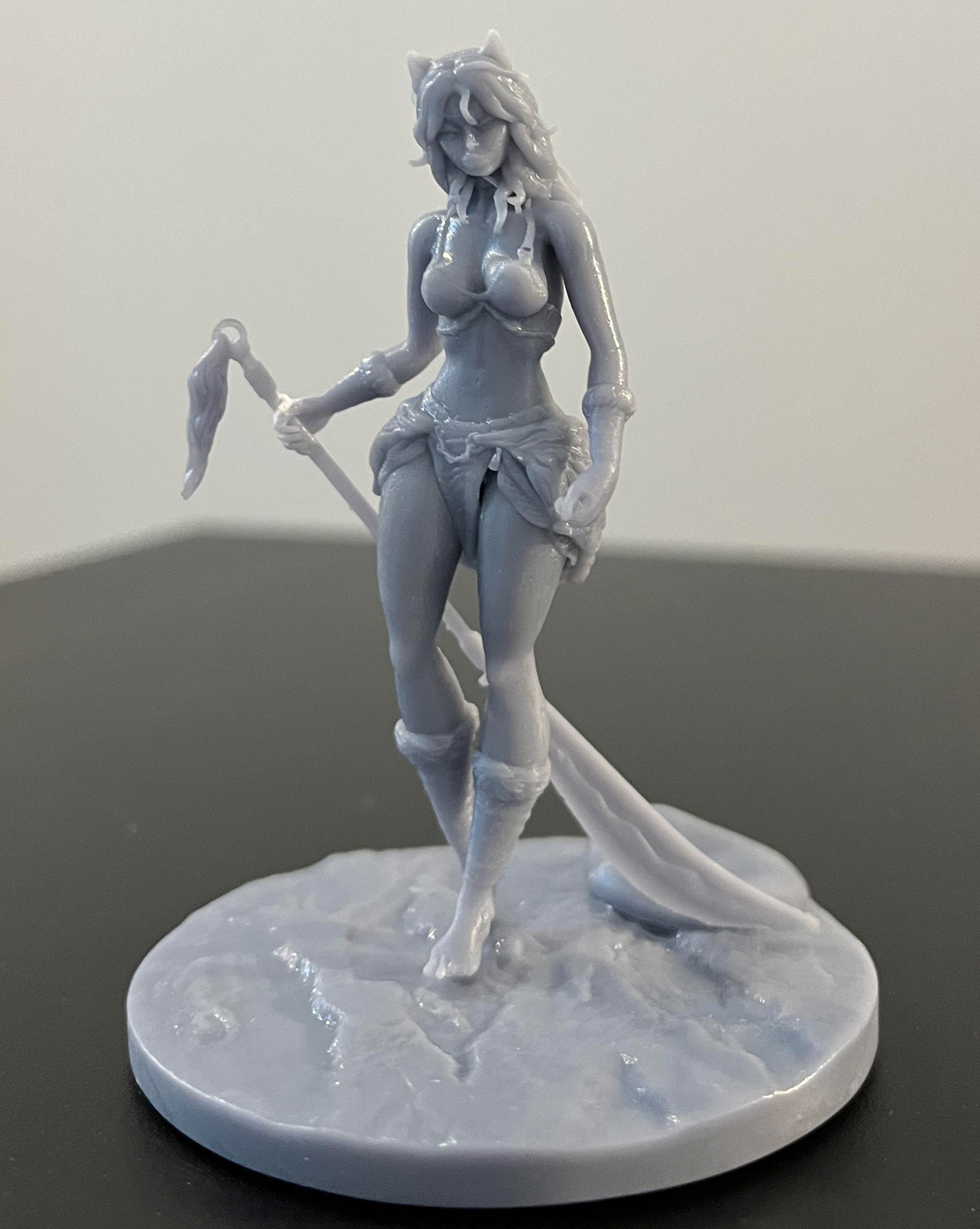 Waneta the Wolfgirl Core Model Collection