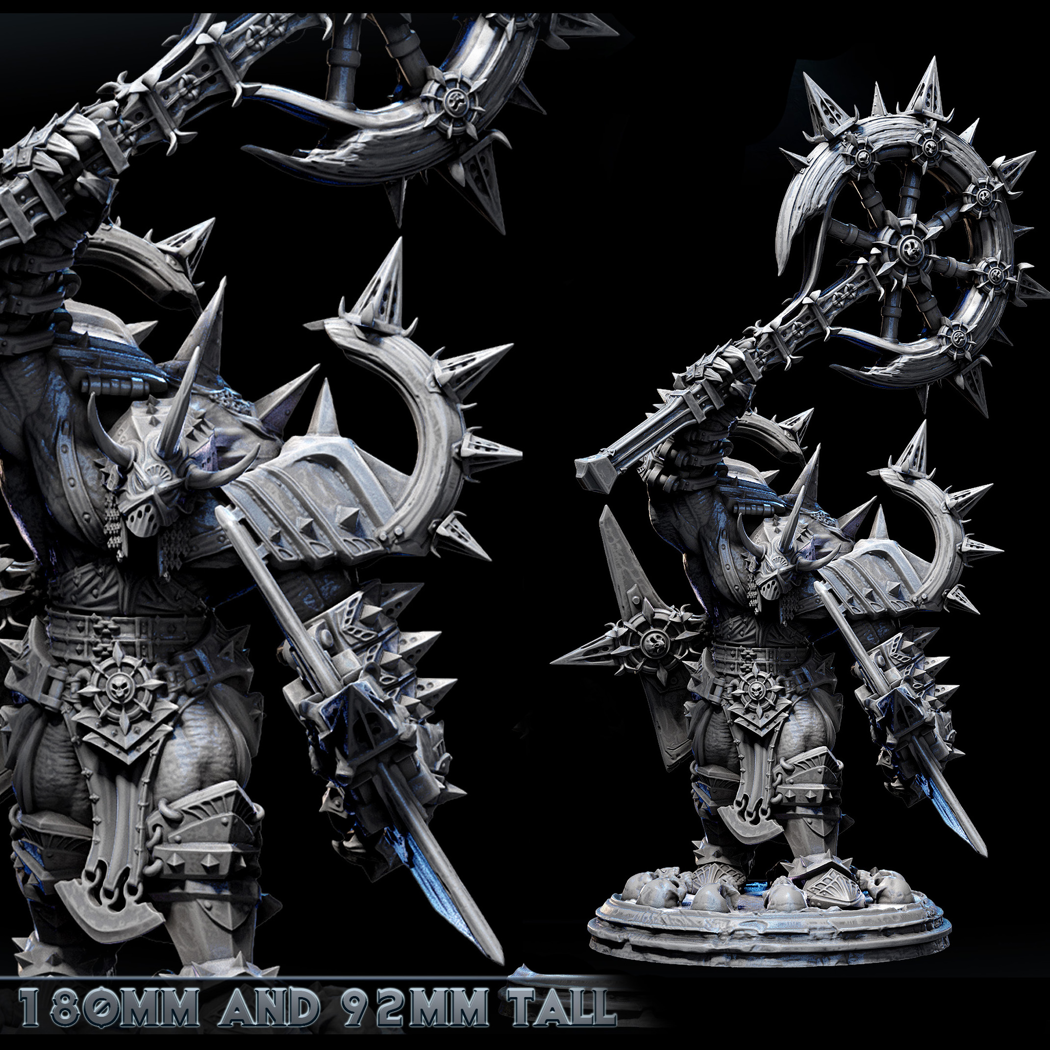 Hollaud Crusher (pose 1 of 2) (2 sizes)