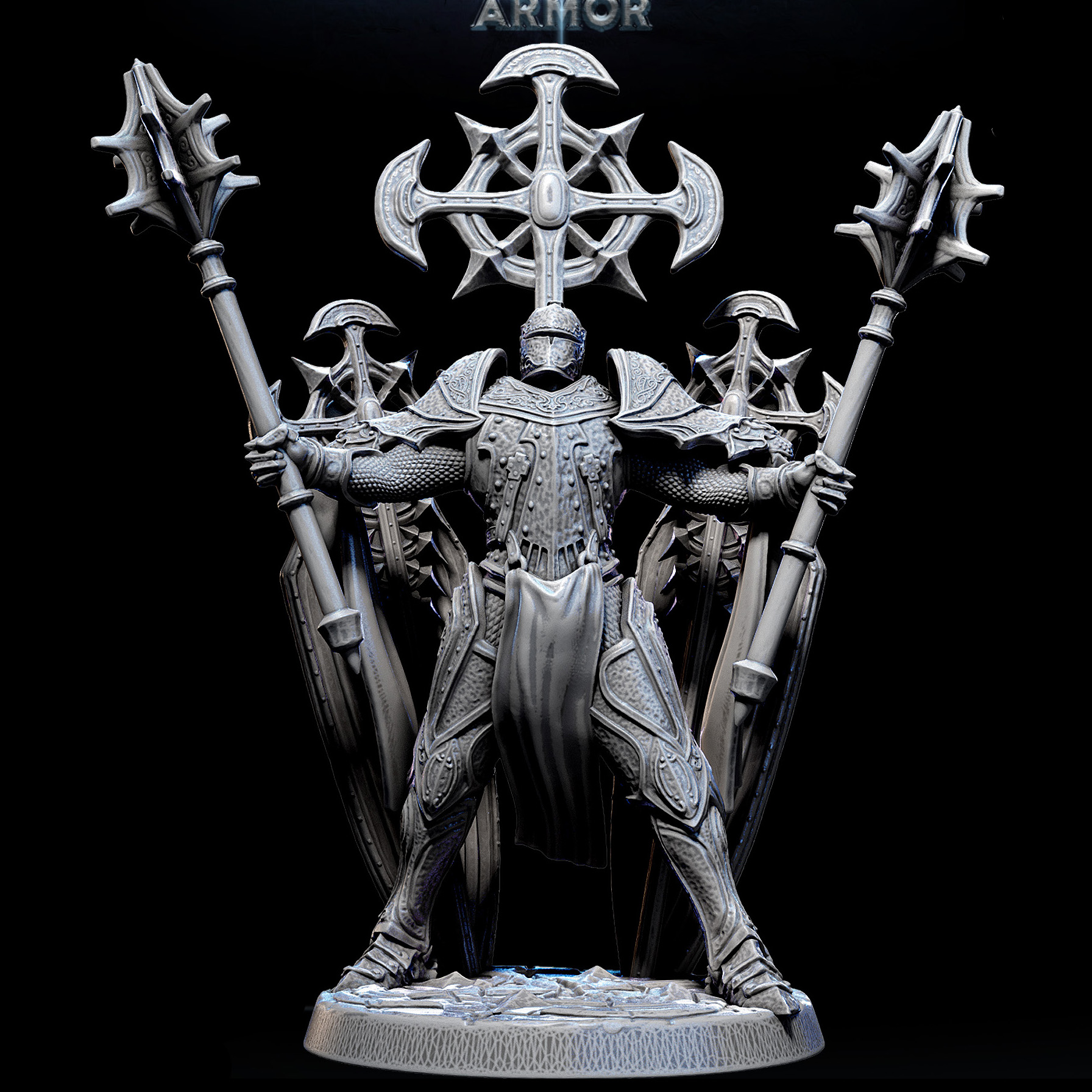 Divine Bulwark (Pose 3 of 3)