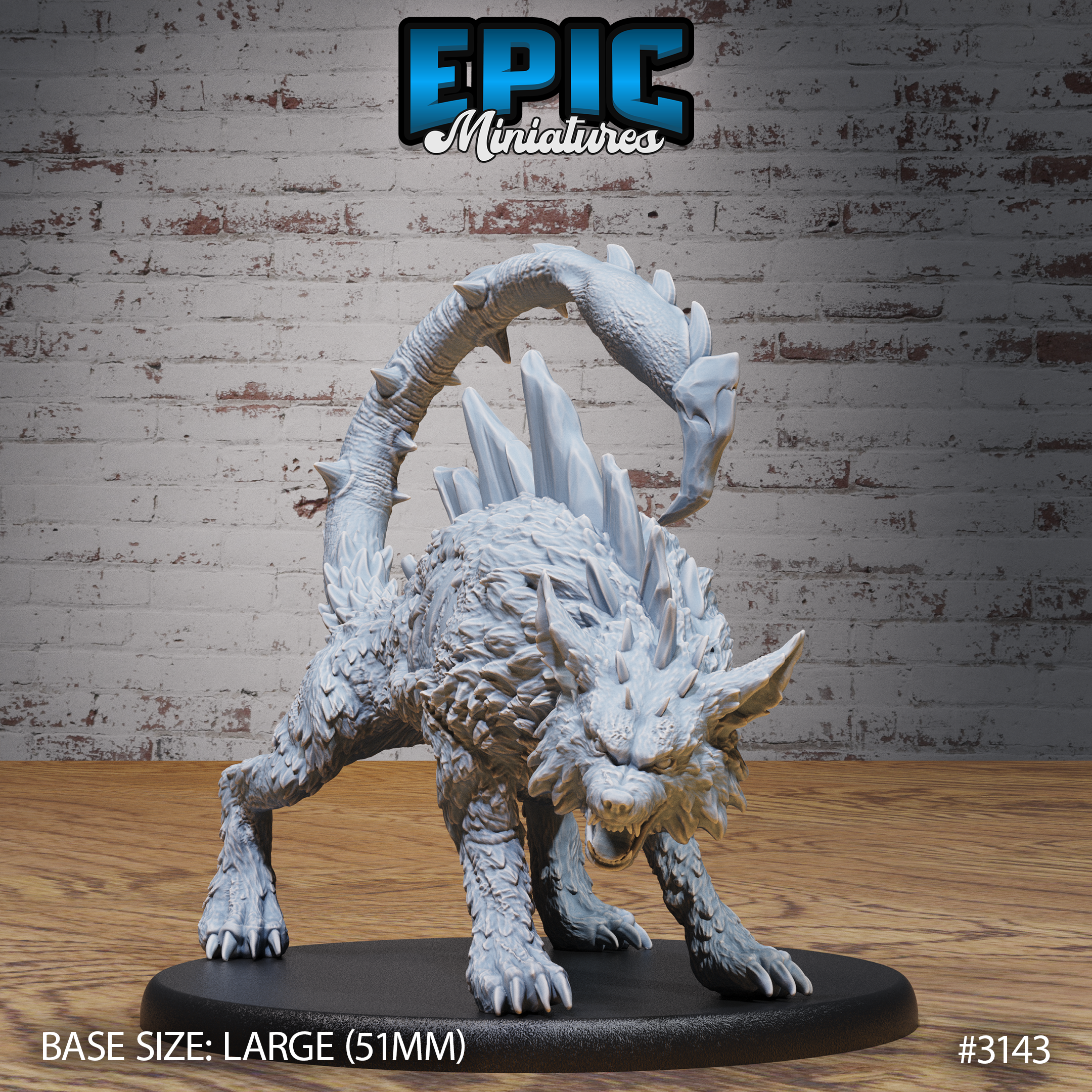 Lupion Wolf Scorpion Chimera / Evil Poison Hybrid / Wild Predator / Swamp Encounter