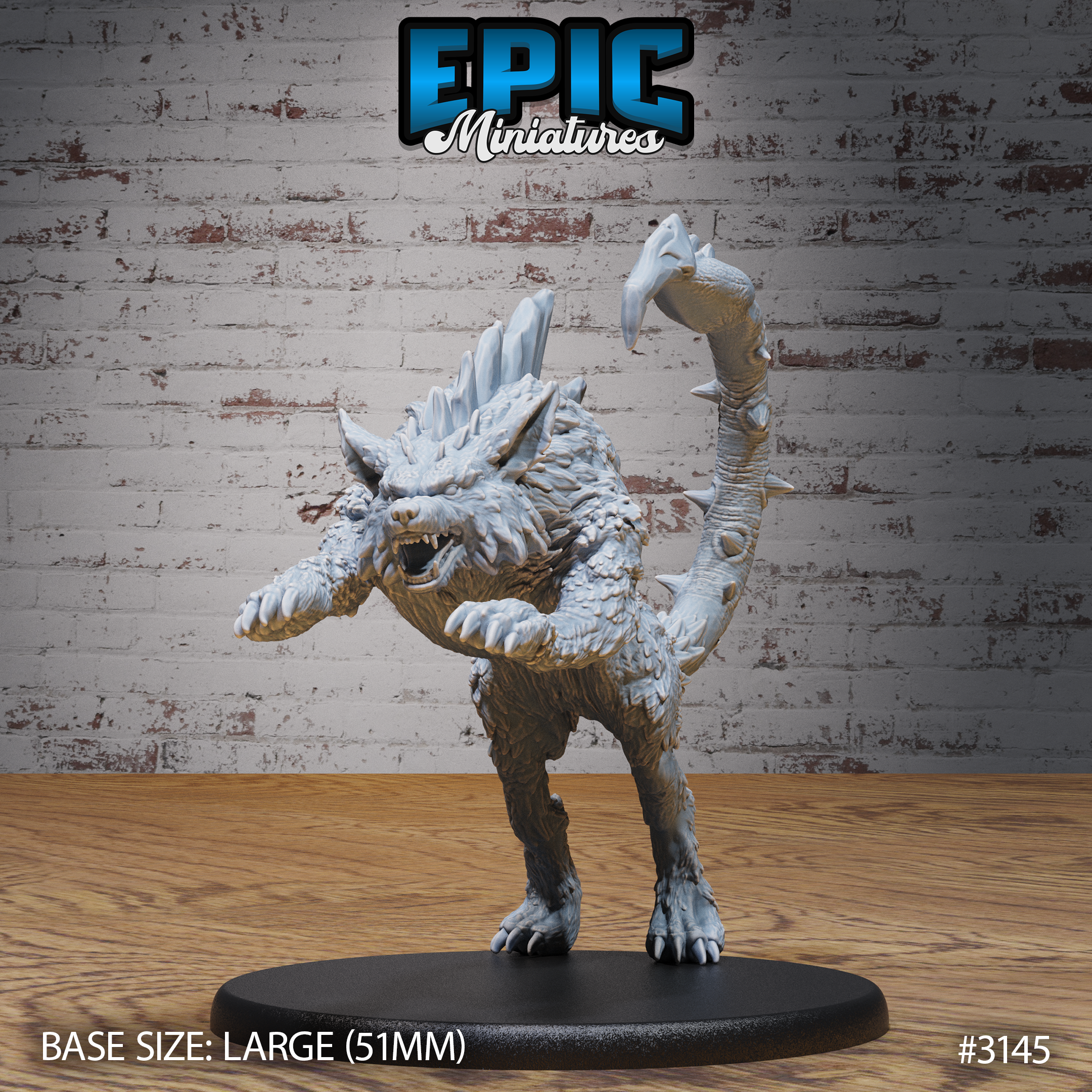 Lupion Wolf Scorpion Chimera Attack / Evil Poison Hybrid / Wild Predator / Swamp Encounter