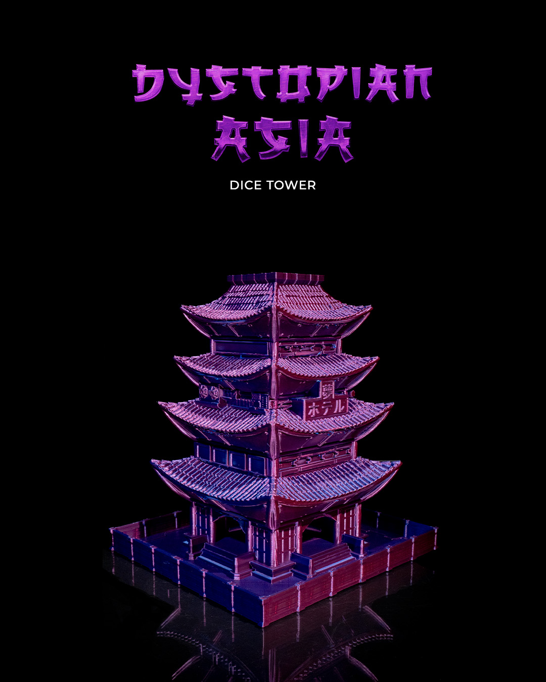 Dystopian Asia Dice Tower