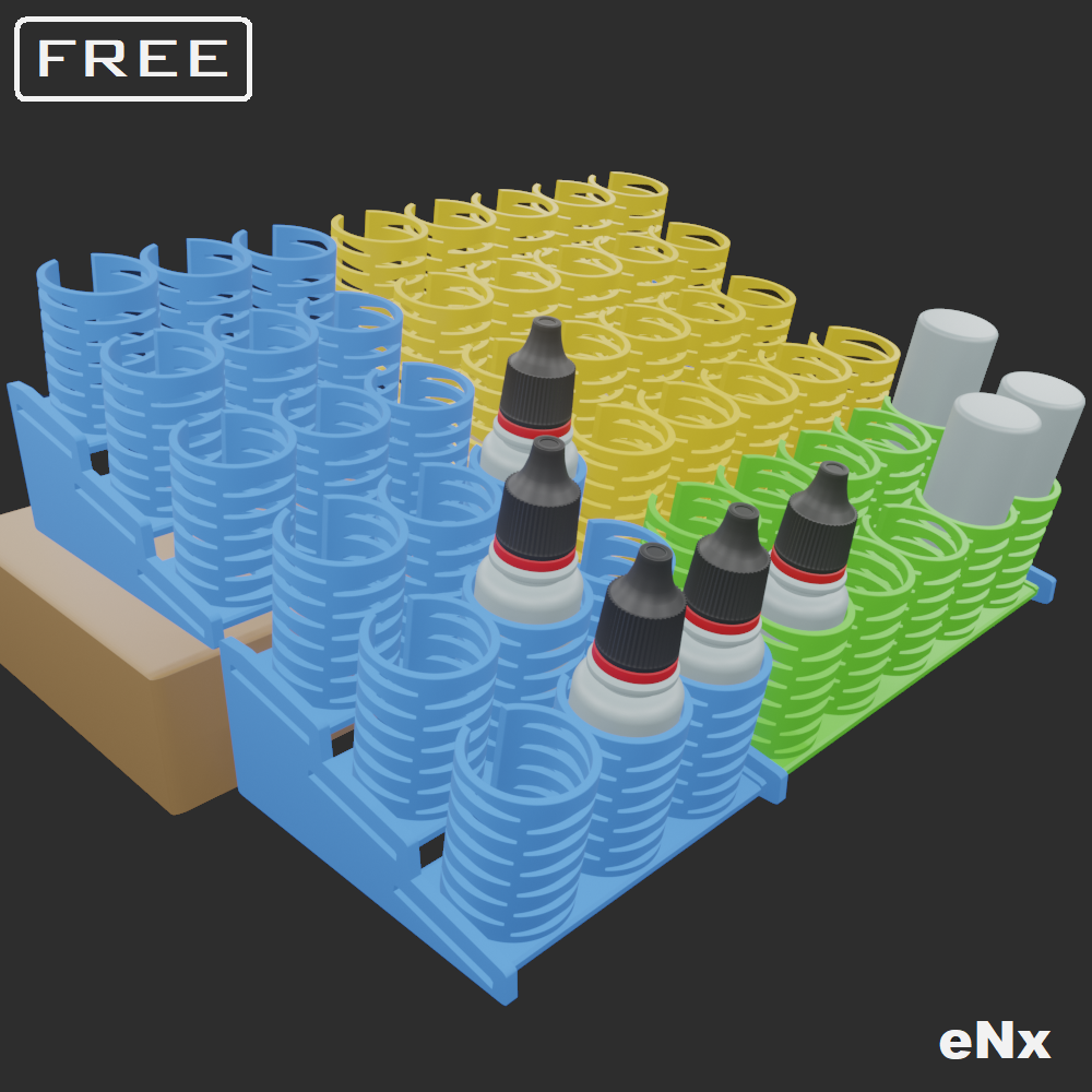 Modular Support for 17 and 20ML Paints