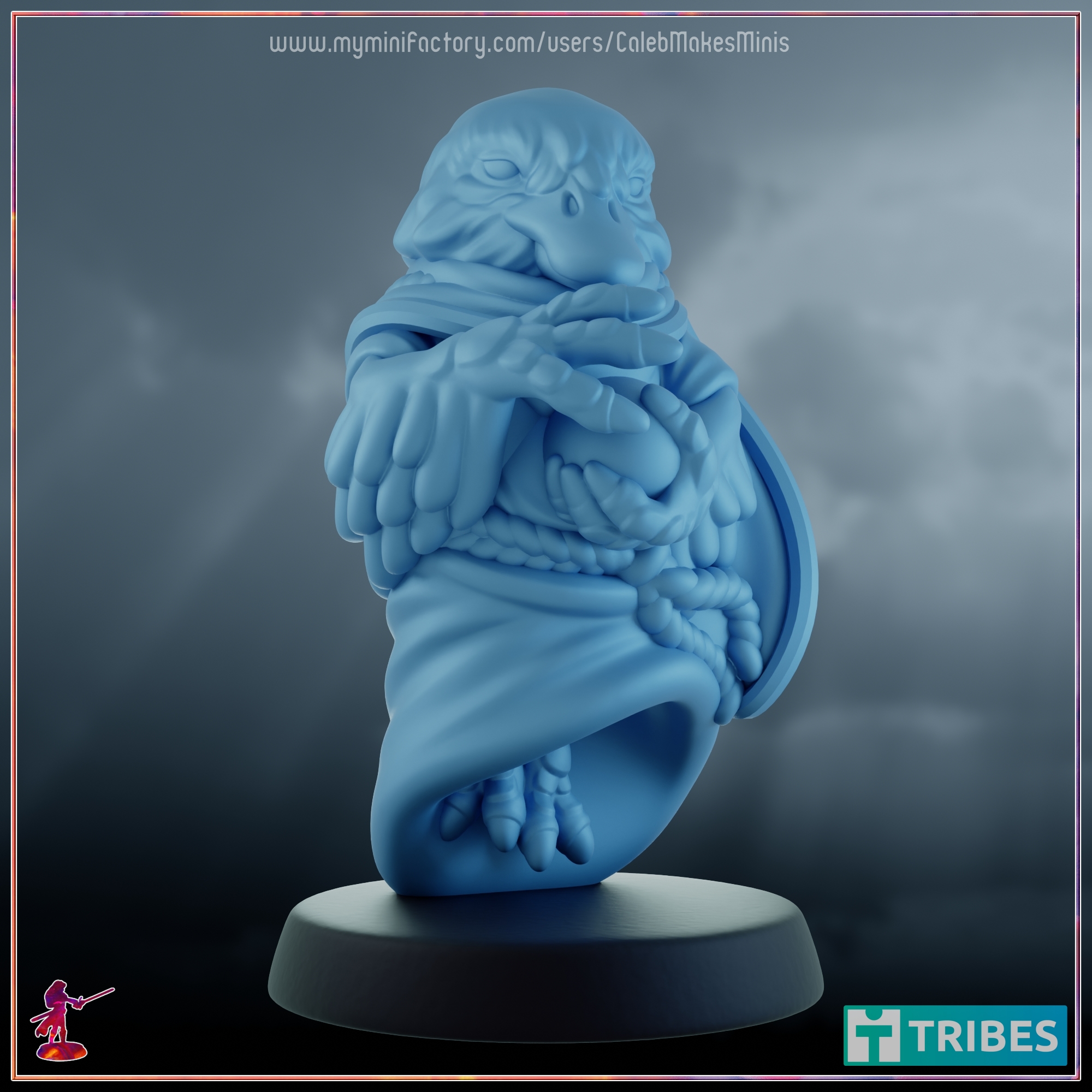 "Quark" - Duck Warlock [PRE-SUPPORTED] | Avians Series