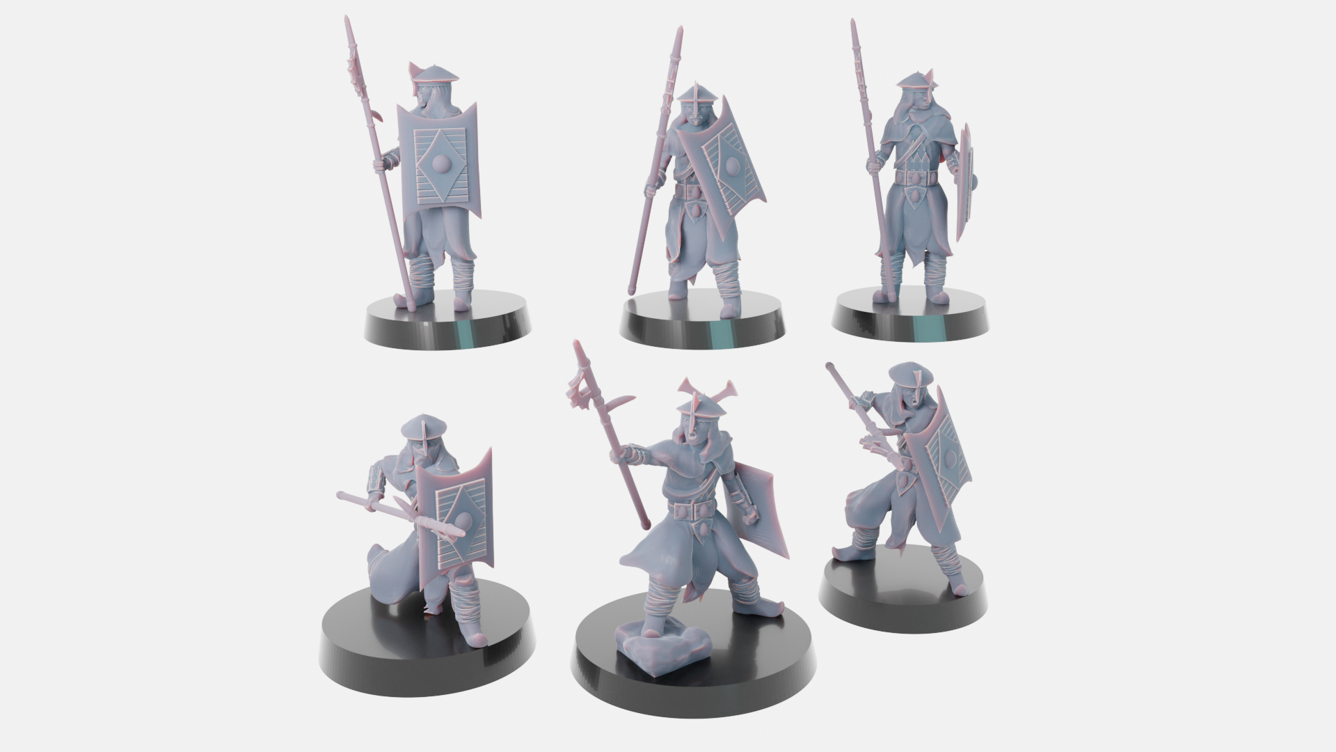 6x Dor'Geshi Spearmen
