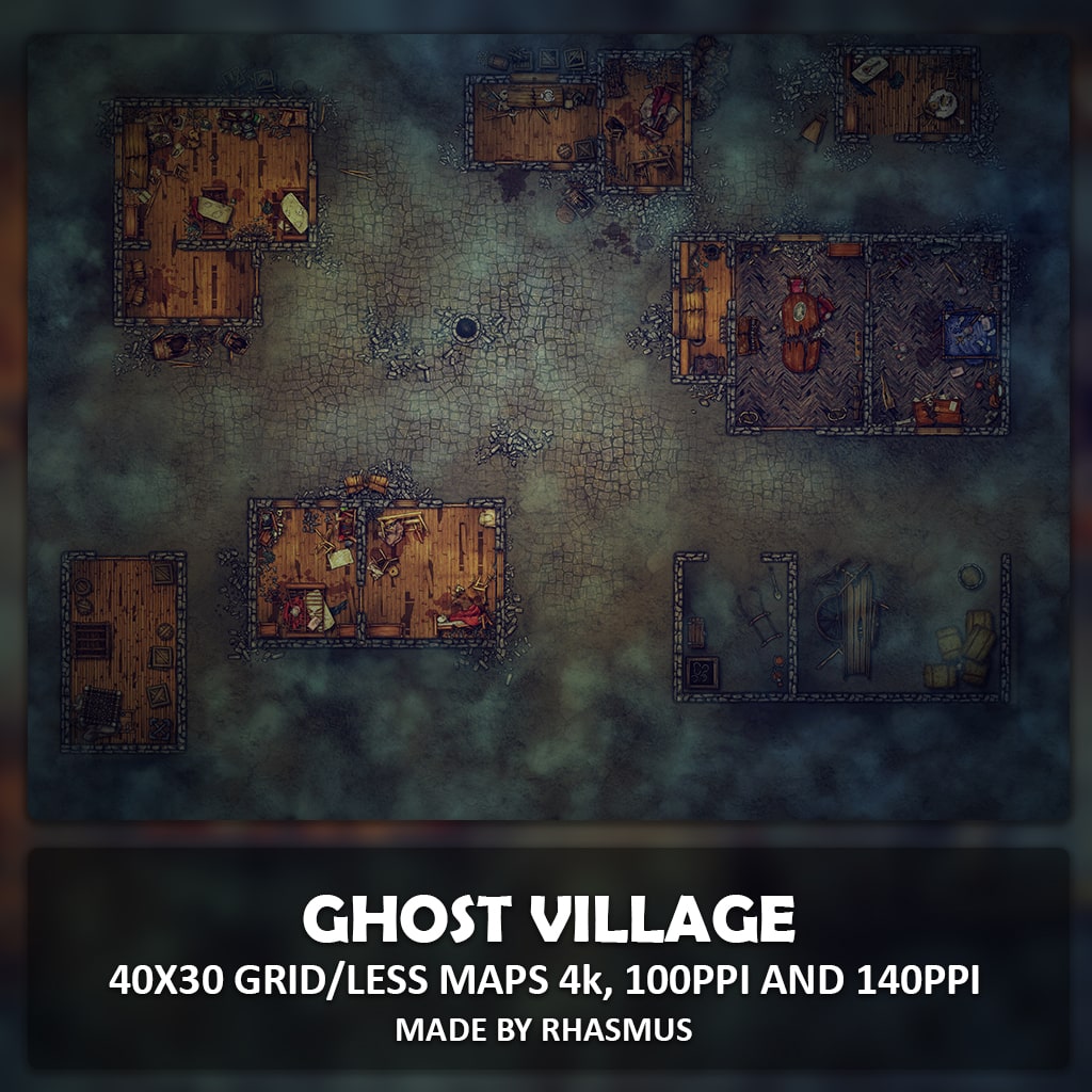 Ghost Village Map