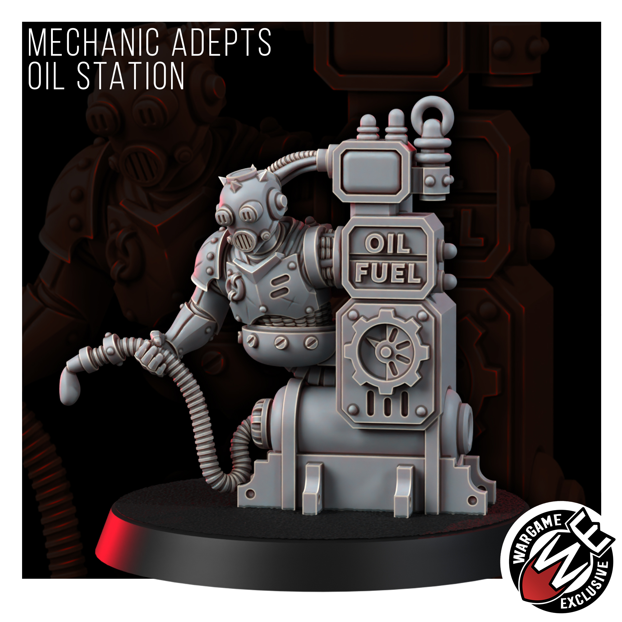 MECHANIC ADEPTS OIL STATION