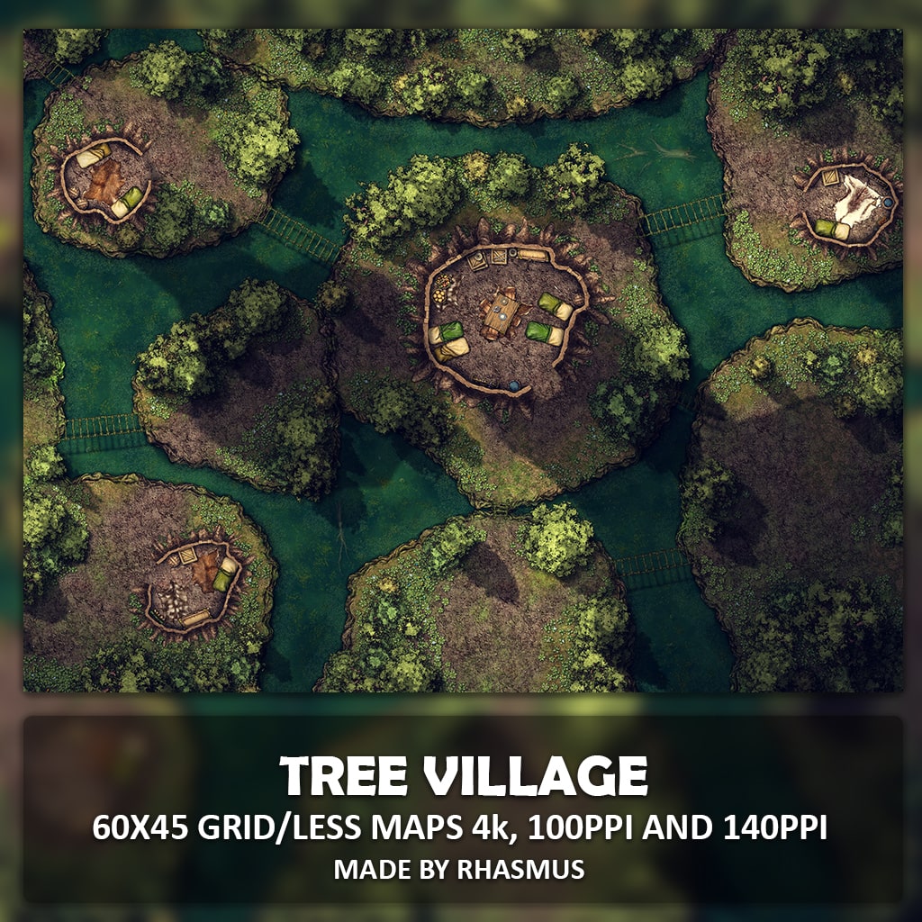 Tree Village Map