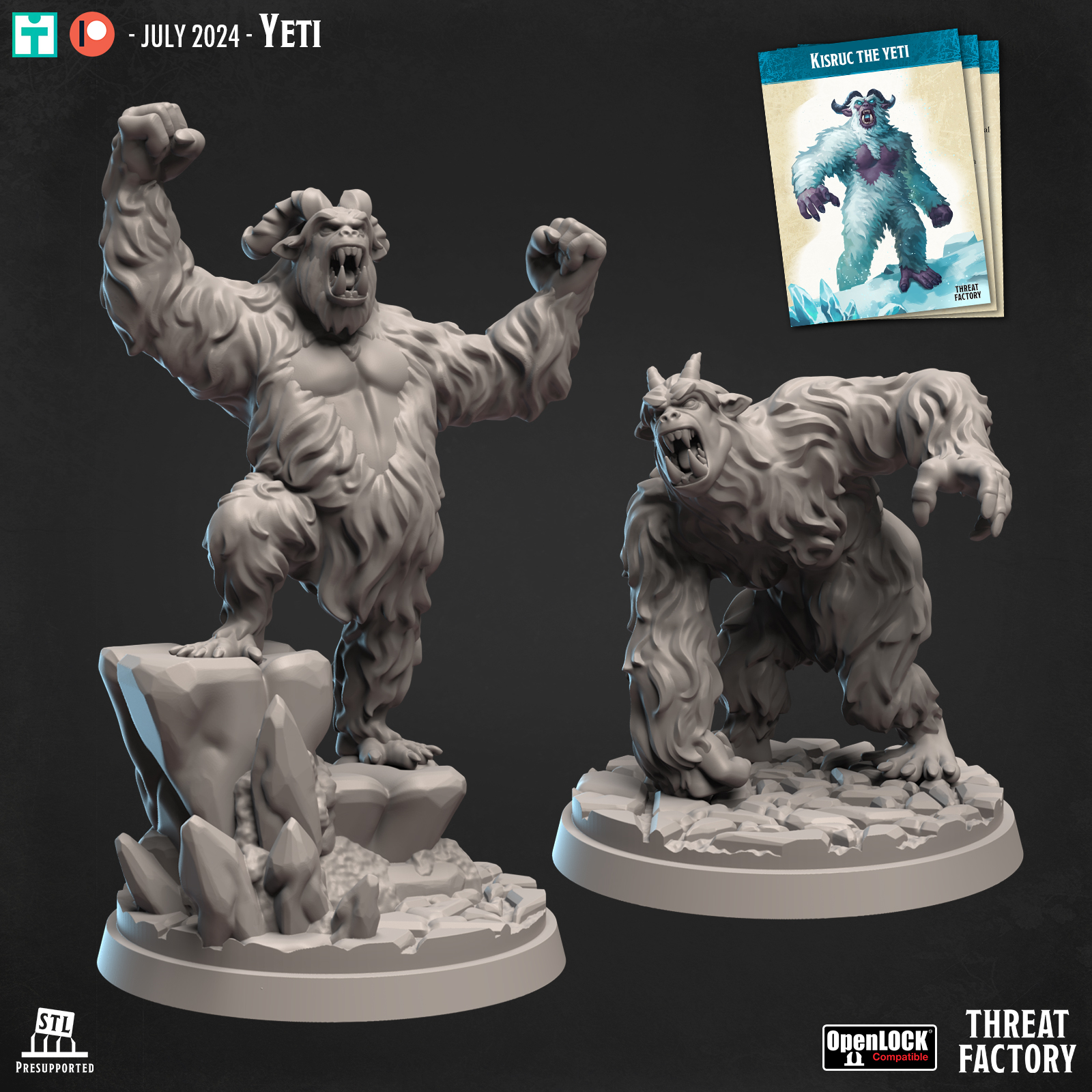 Two yetis