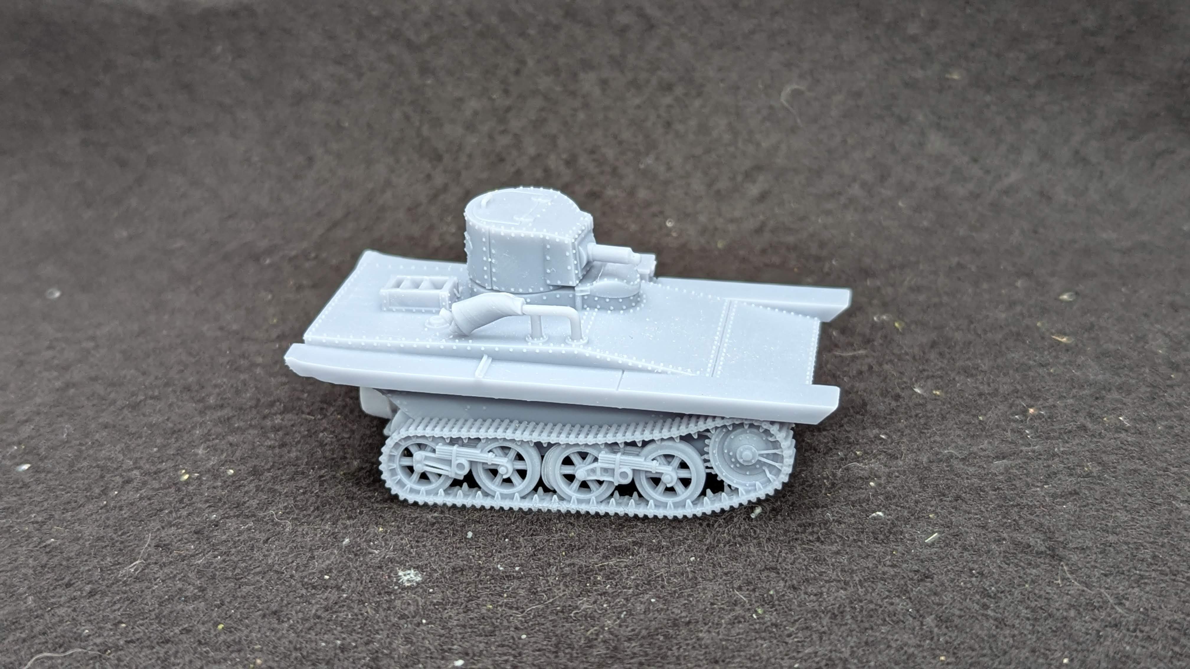 Vickers Carden-Loyd M1931 Light Amphibious Tank (UK, 1931, Interwar)