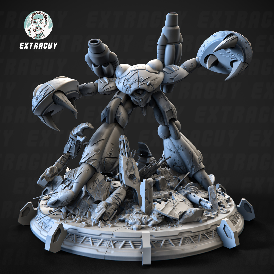 Mecha Crabby Patty Static Set 100mm
