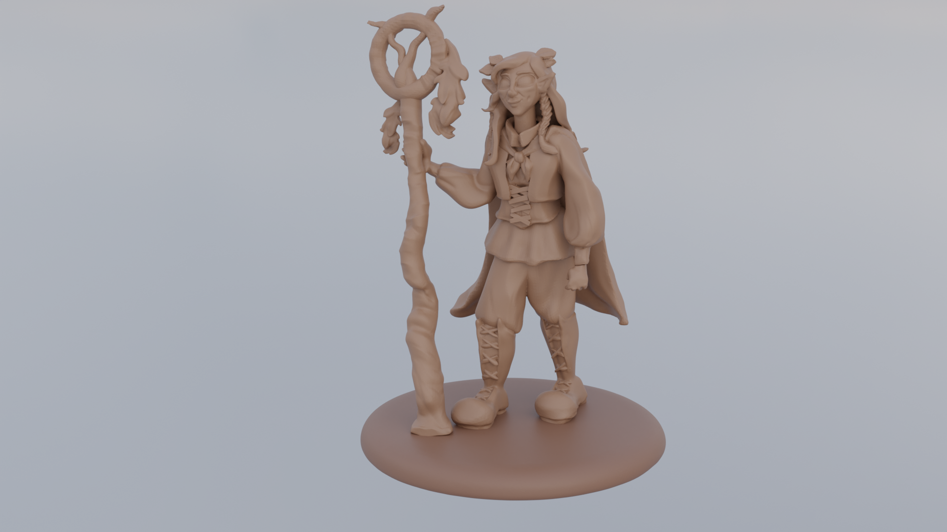 Female Half-Elf Druid