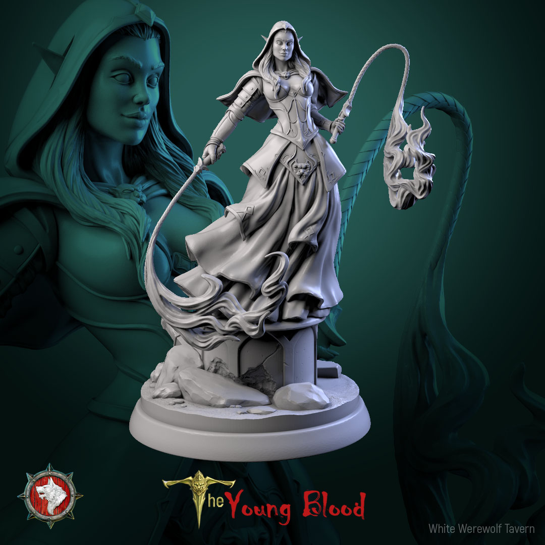 Faeloria The Flame 32mm and 75mm pre-supported