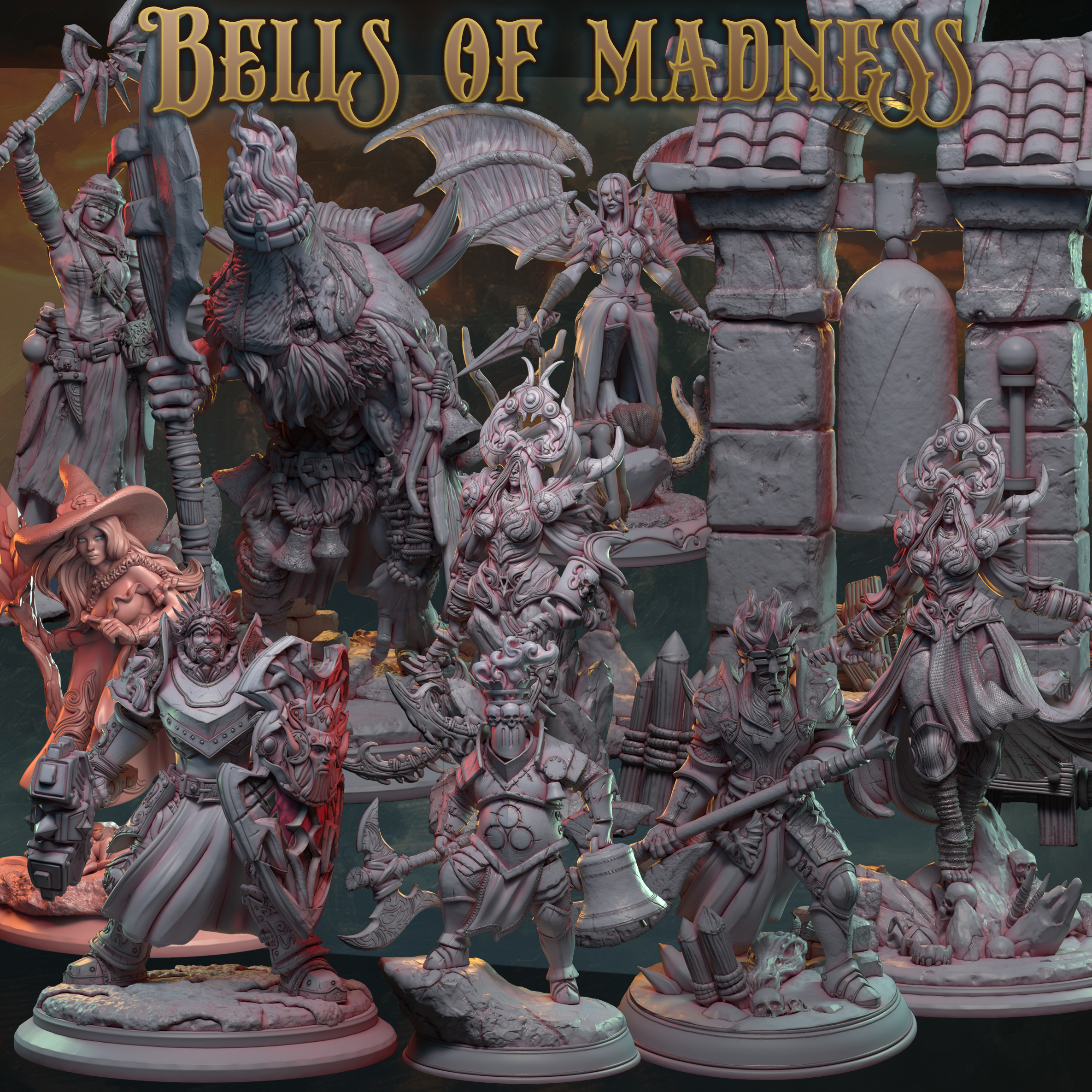 The "Bells of Madness" set