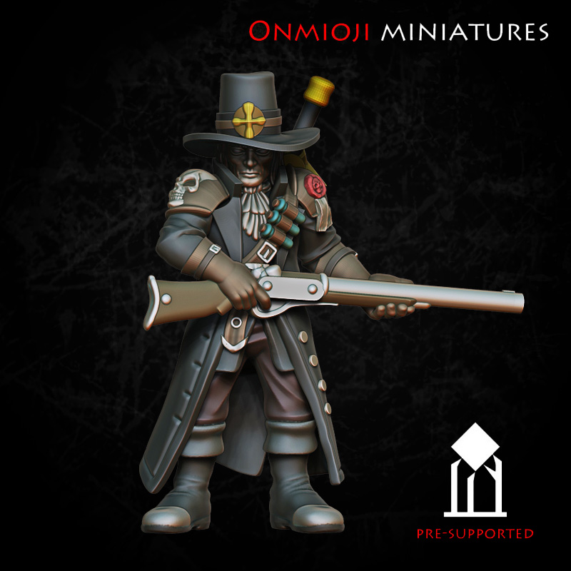 Witch hunter with rifle