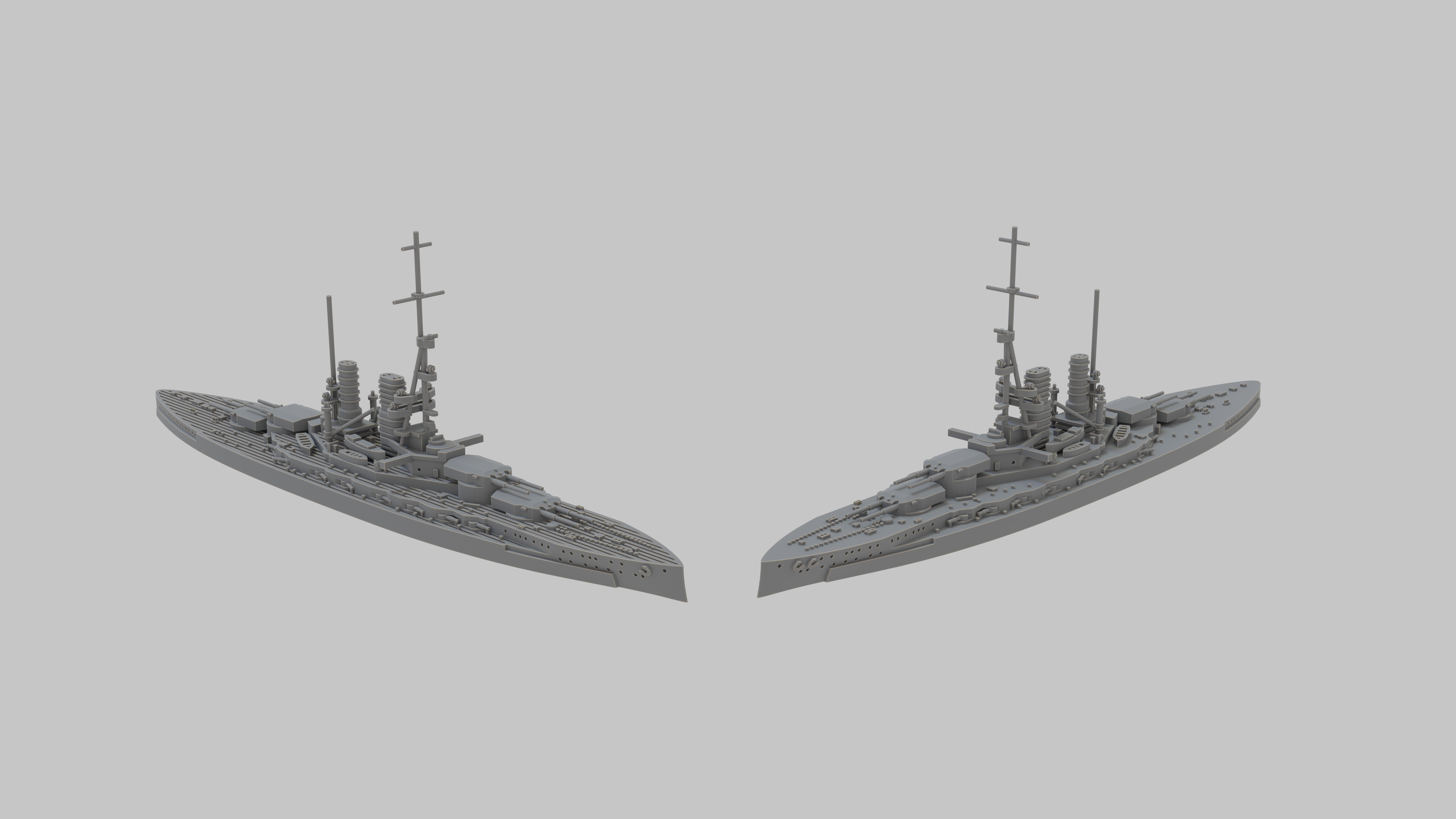 WW1 Imperial German Navy Bayern class Battleship Multiple scales