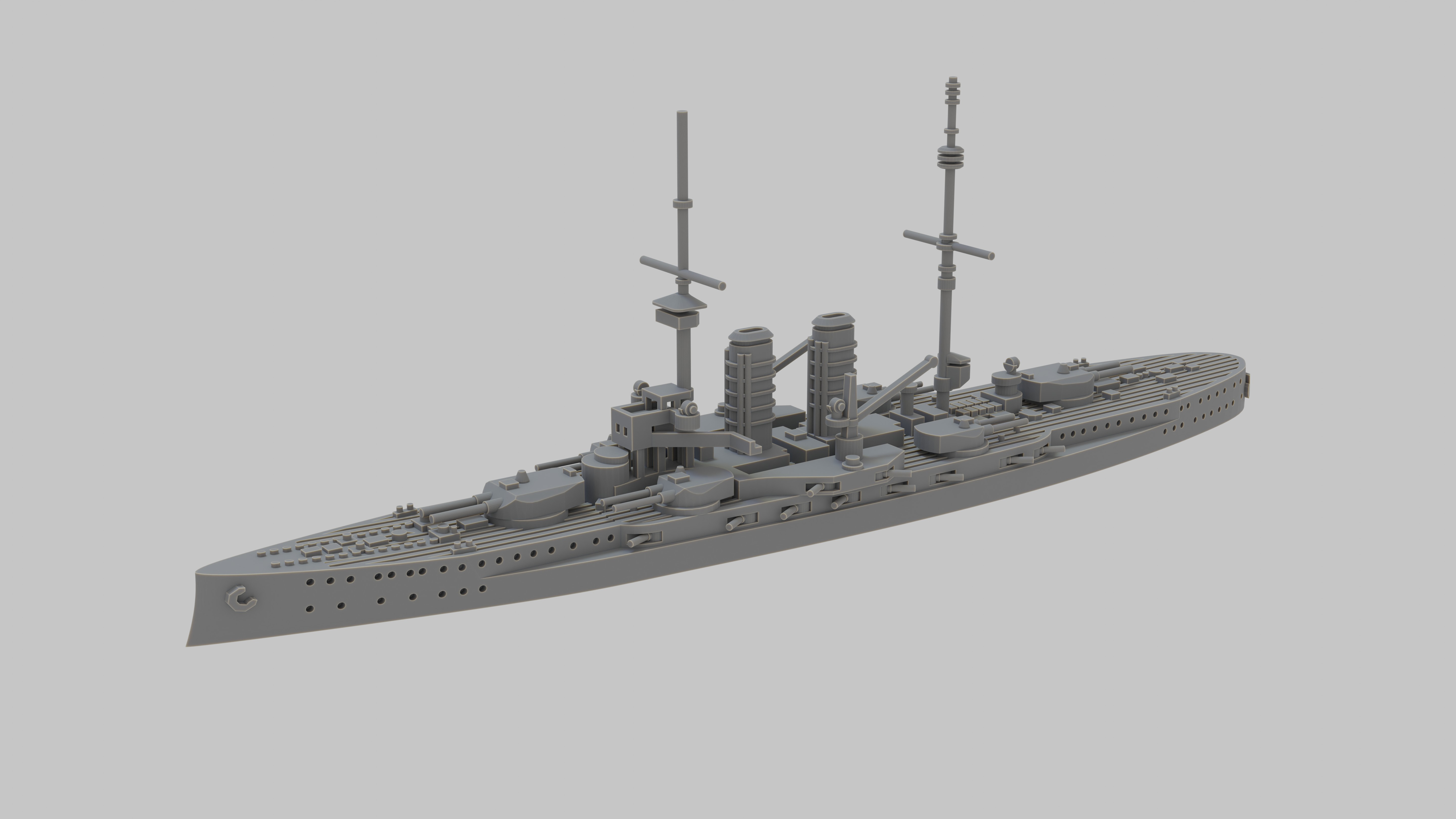 WW1 Austro-Hungarian Naval Radetzky class battleship multiple scales