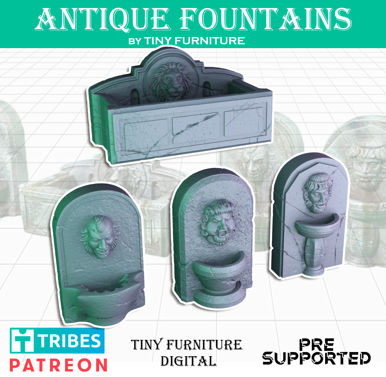 Antique fountains