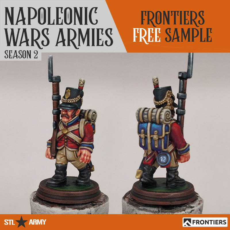 Napoleonic Wars Armies - Season 2 - British Free Sample