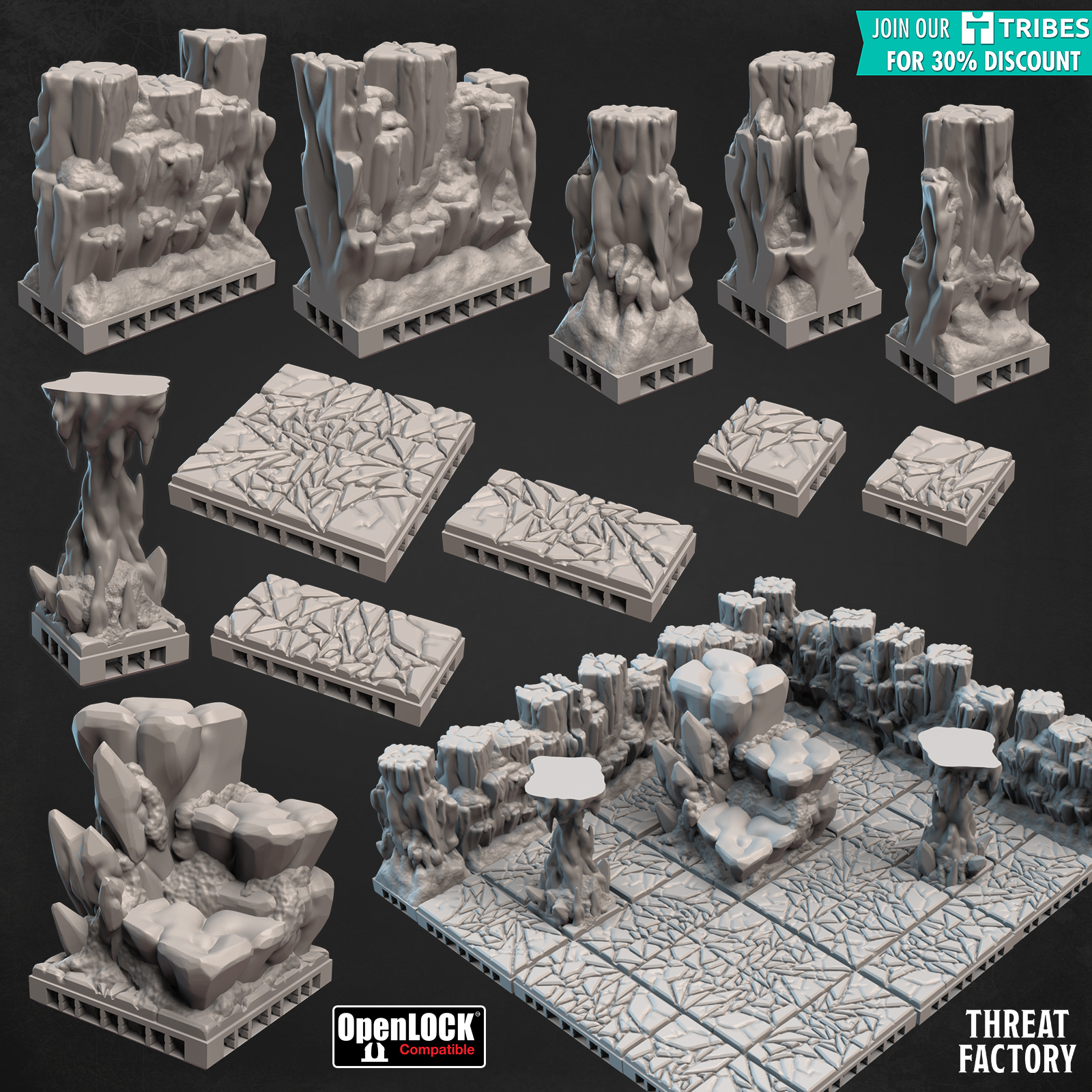 Ice cave: modular & OpenLock