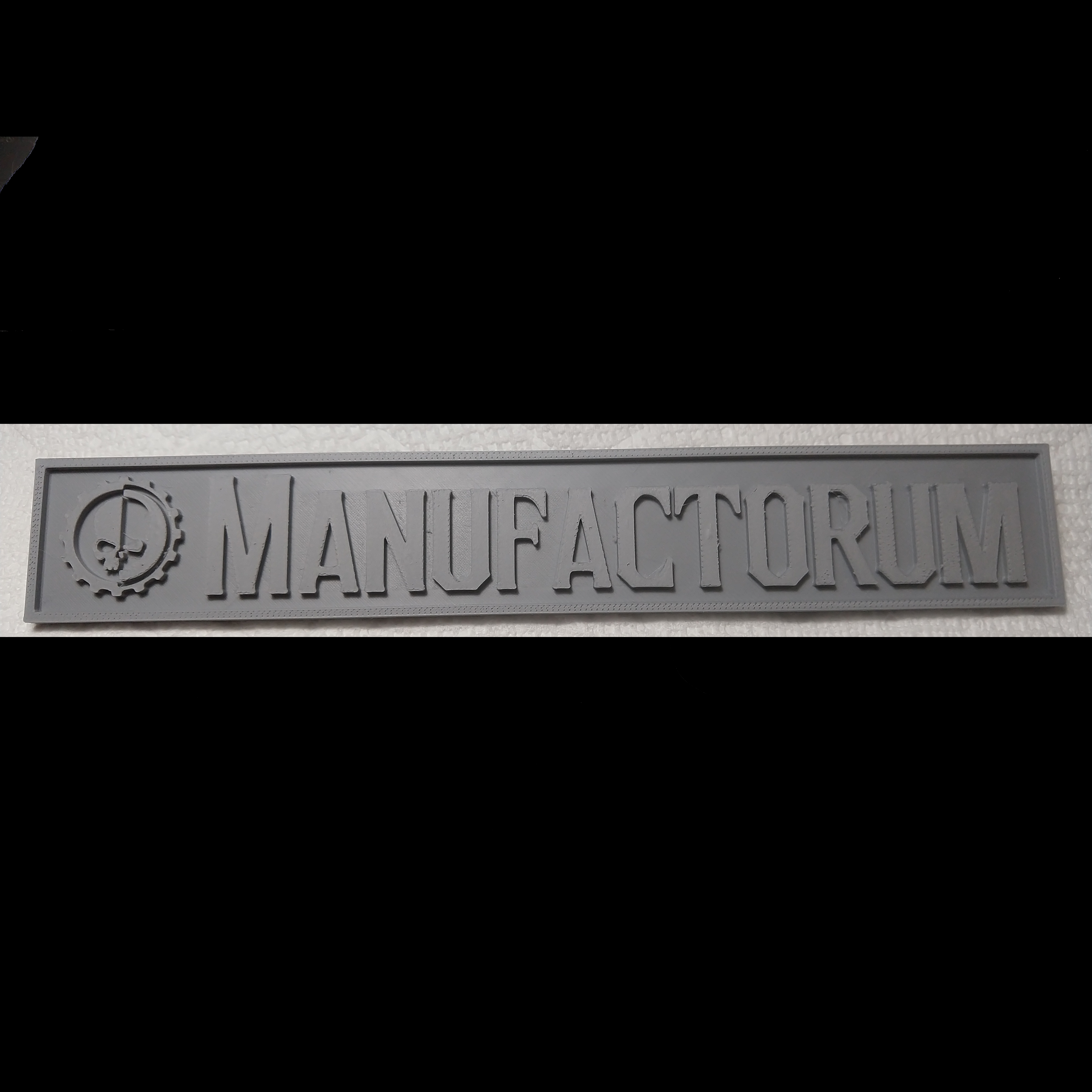 Manufactorum Plaque
