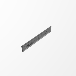 Manufactorum Plaque Bevelled