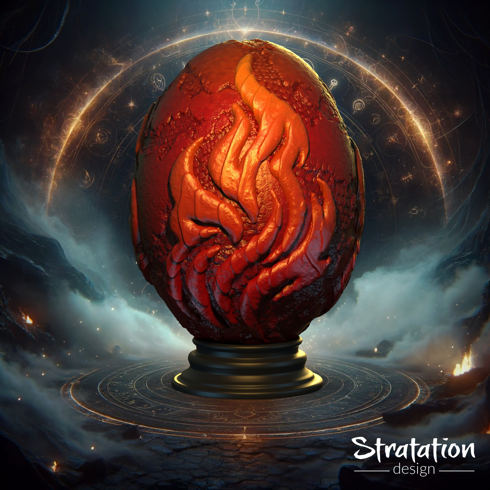 Blazeheart Dragon Egg Box