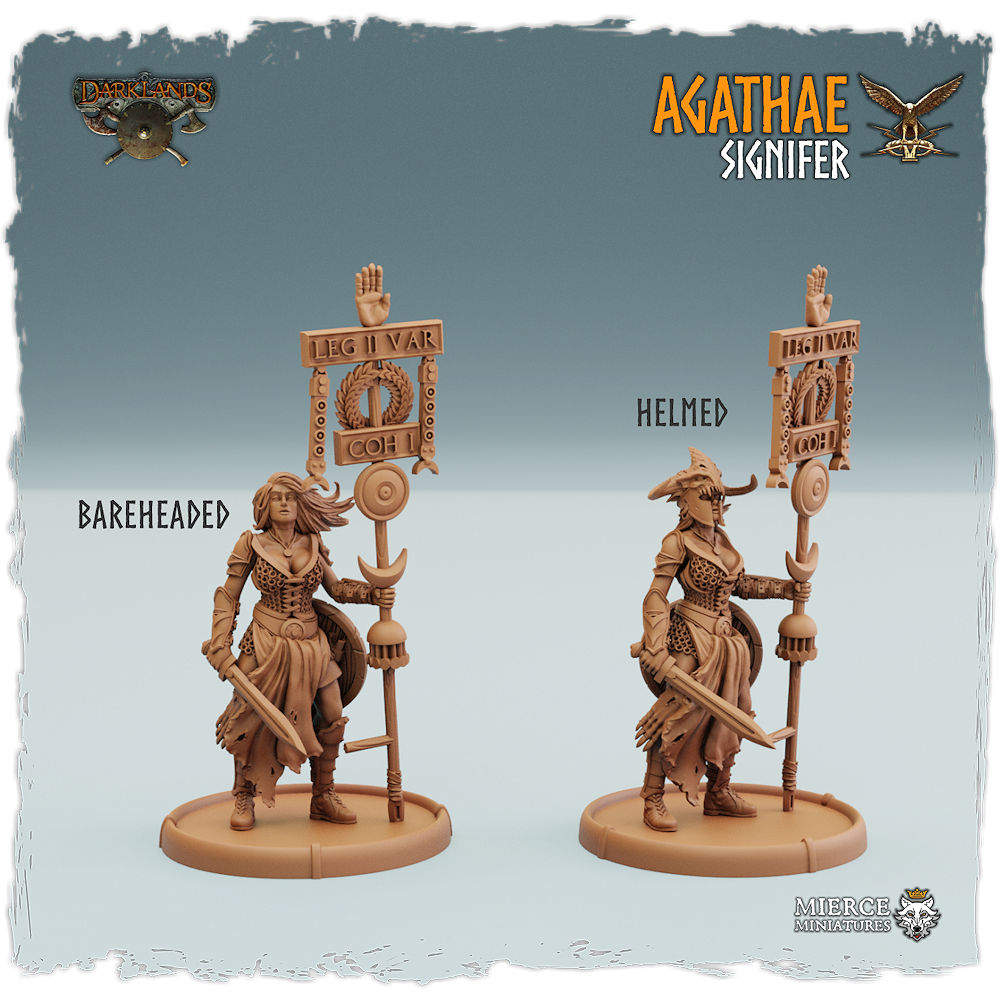 Byzantii Agathae, Signifer