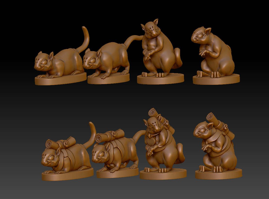 Pykpyk Messenger Squirrels