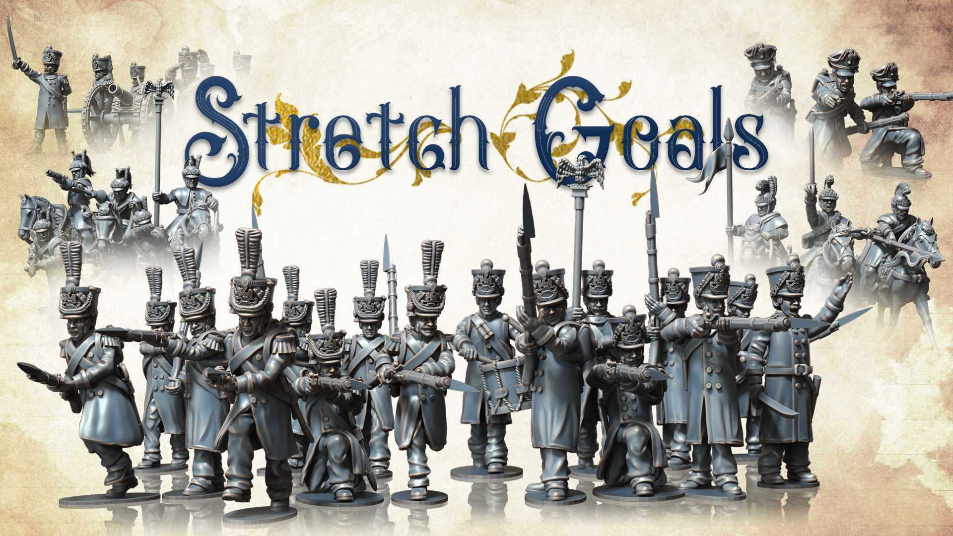 1812 Russian army in greatcoats