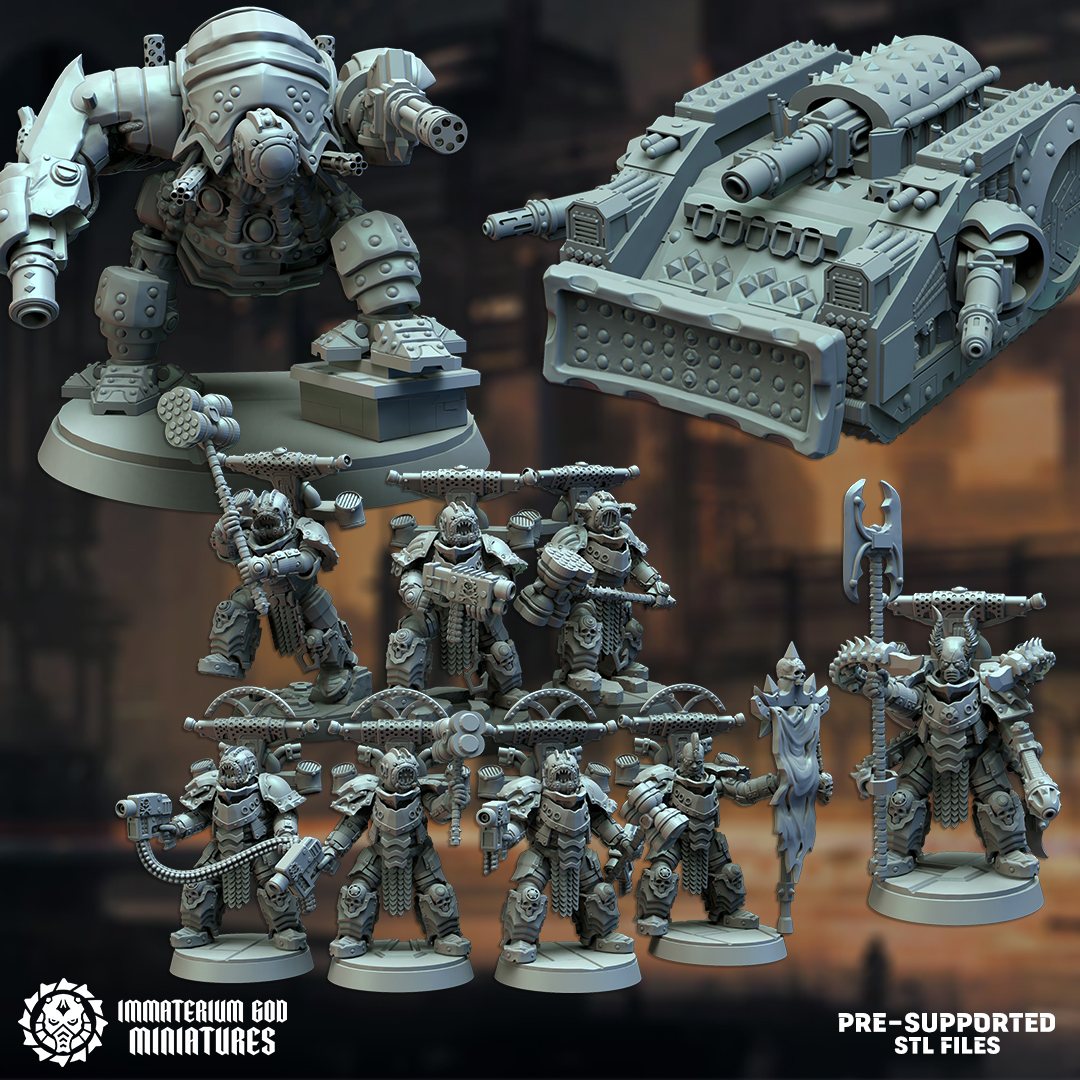 Heirs of the Dark Iron foundry Vol. 1 - Release bundle