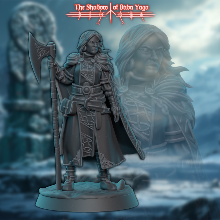 Barbarian Noble (25mm Base)