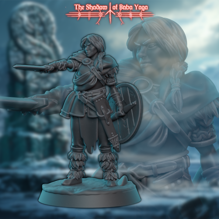 Shieldmaiden (25mm Base)