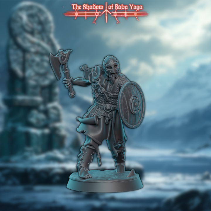 Draugr Raider A (25mm Base)