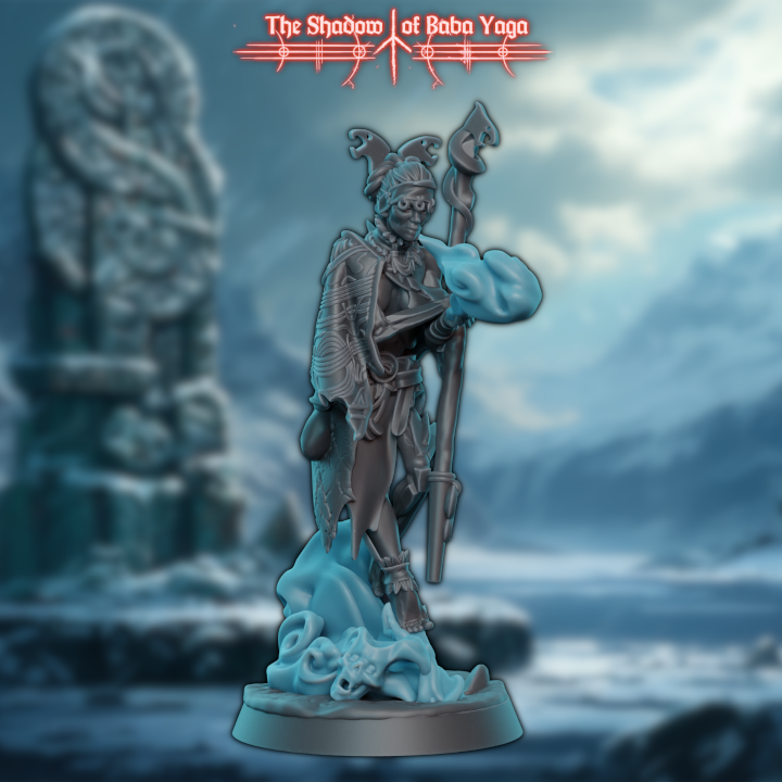 Draugr Mistcaller A (25mm Base)