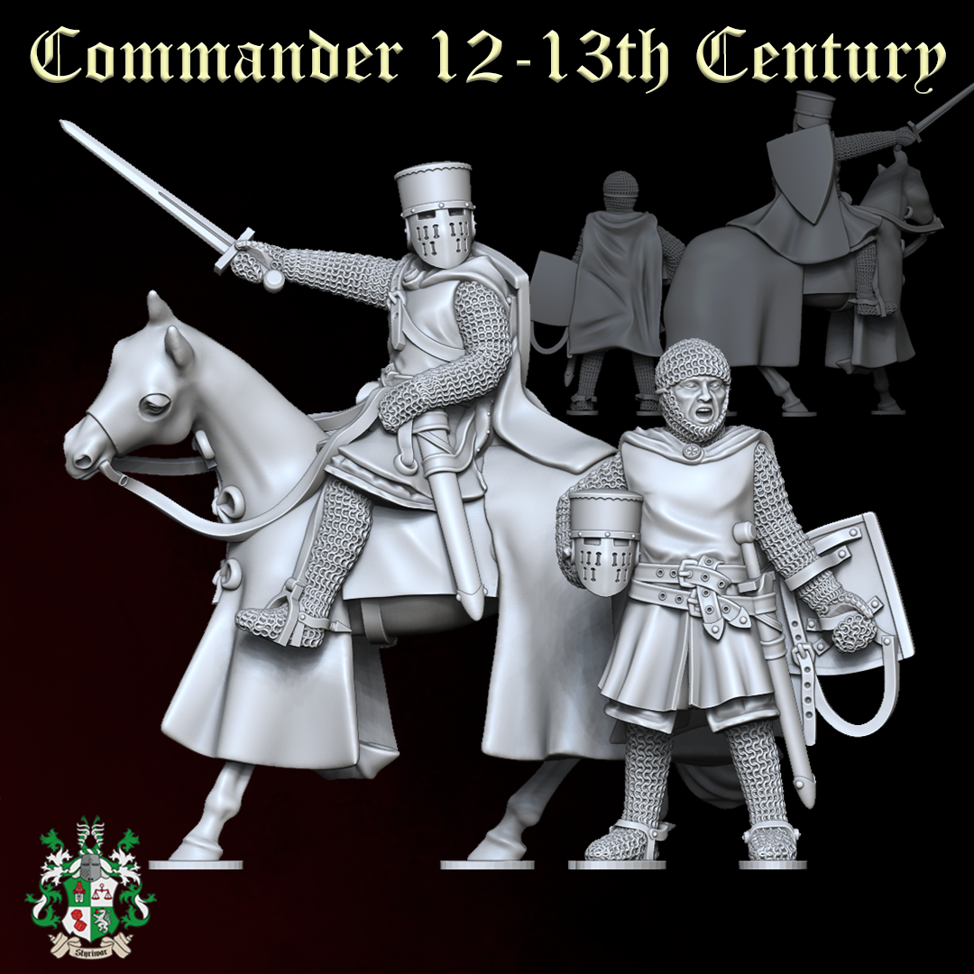 Knight Commander 12-13th Century (6 versions)