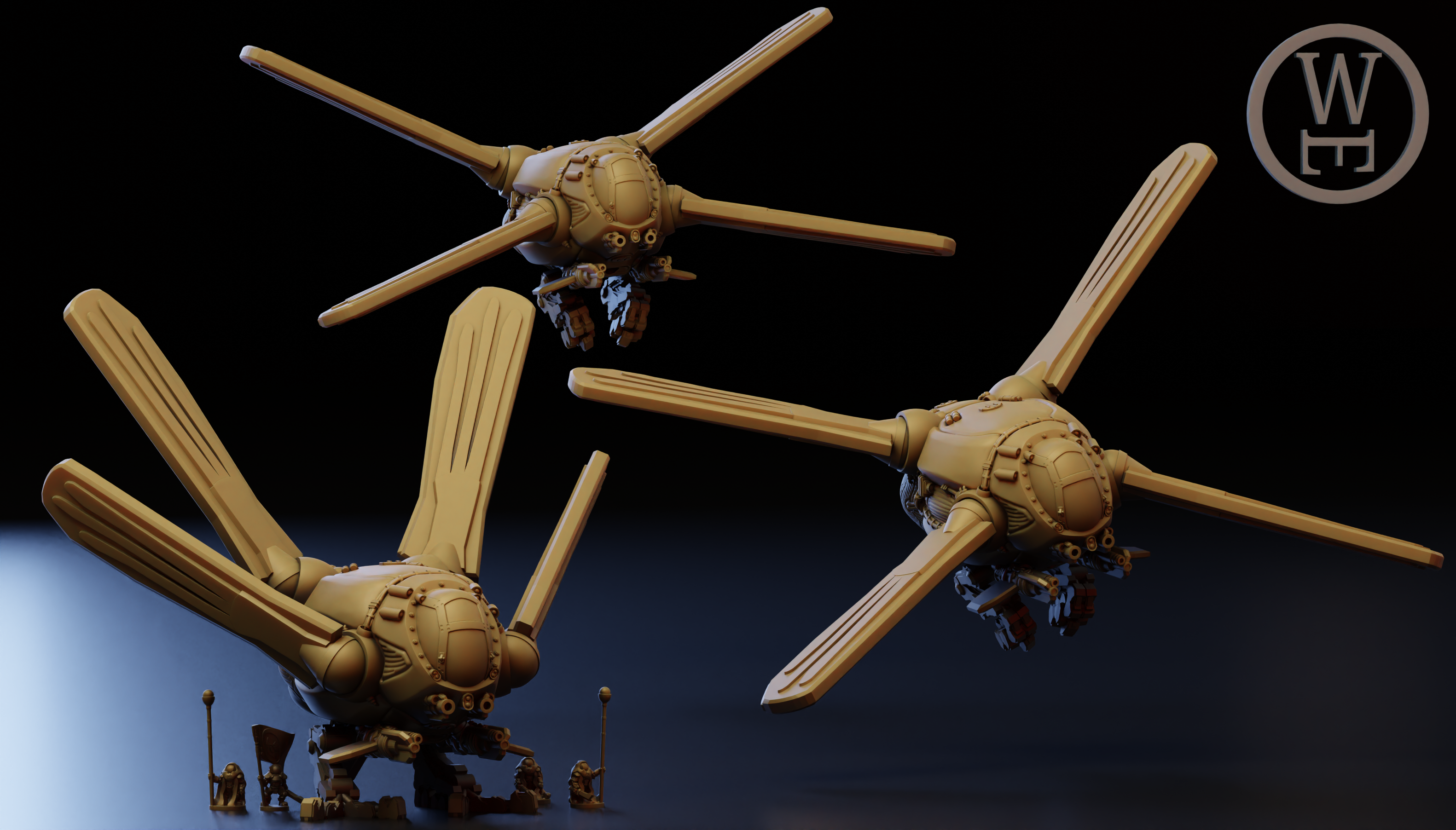 Hikari Occupation Gunship (Epic 6mm)